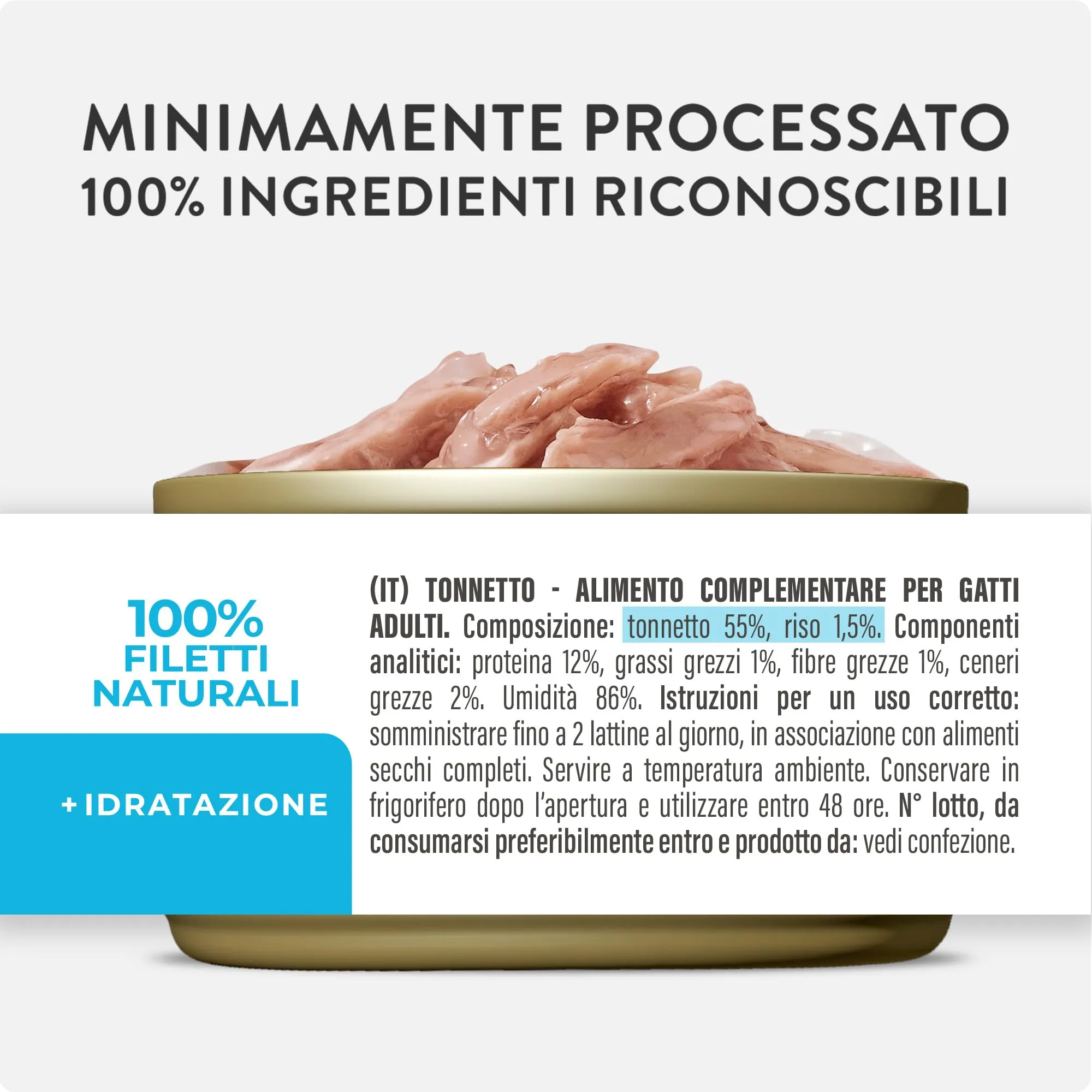 Schesir Filetti di Tonno in Gelatina Ricetta Originale, 12 x 70g - immagine 4