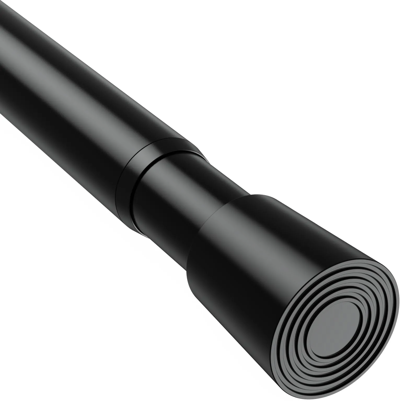 BSYXLSX Bastoni per Tende a Pressione, 75-123 cm, Ø 22 mm, Nero - immagine 1