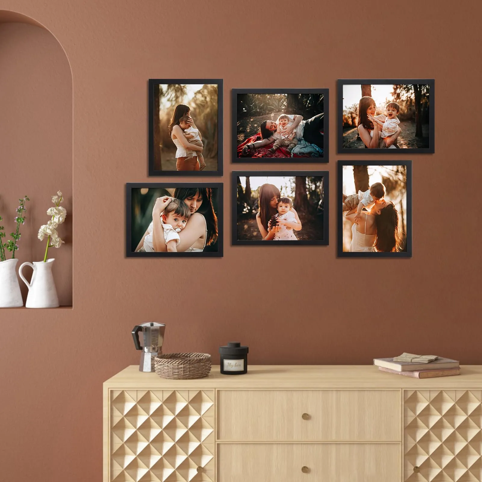 Ditwis Cornice 15x20 Nera per Foto e Immagini - immagine 3