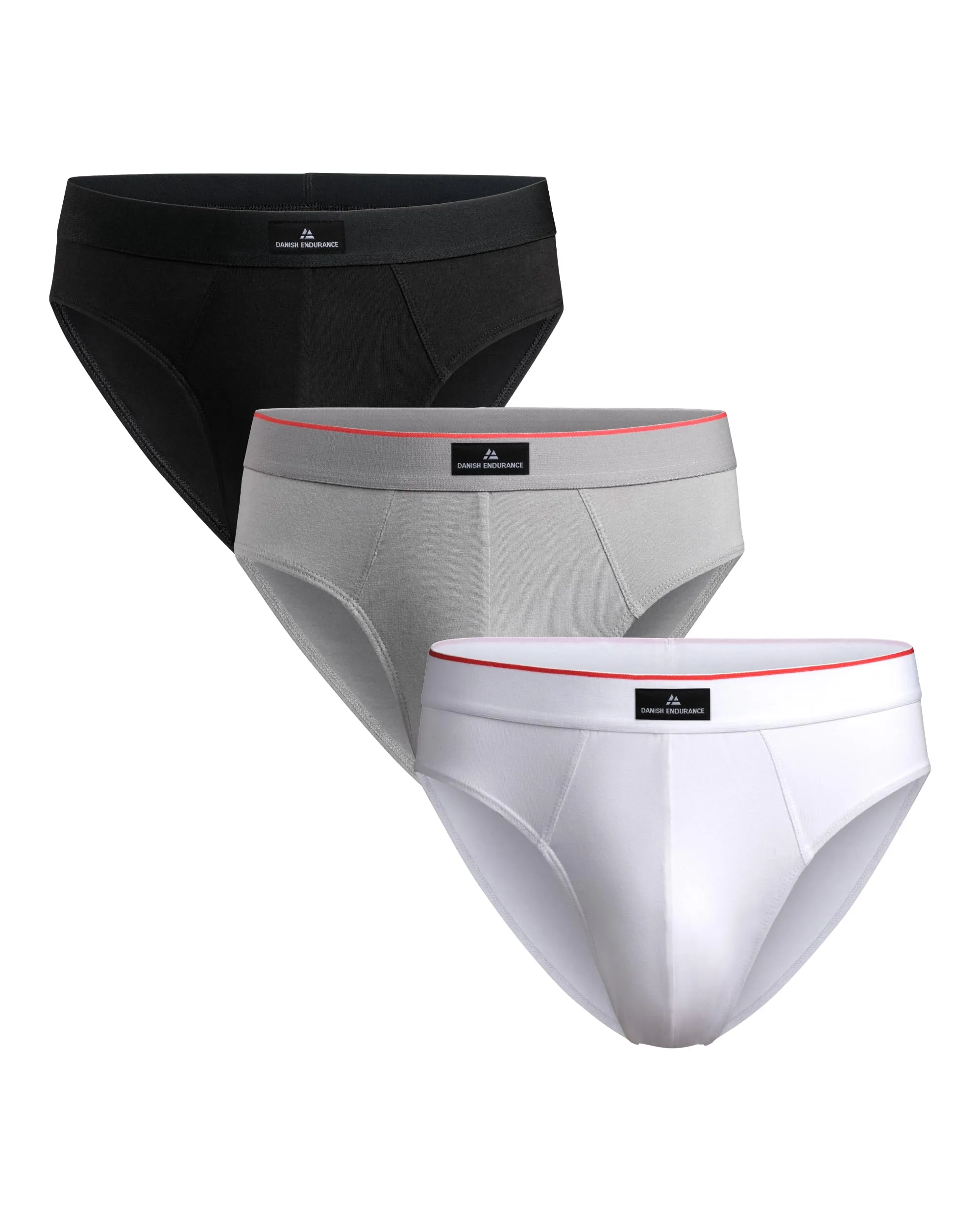 Danish Endurance Slip Uomo Cotone, Multicolore, 3XL - immagine 1