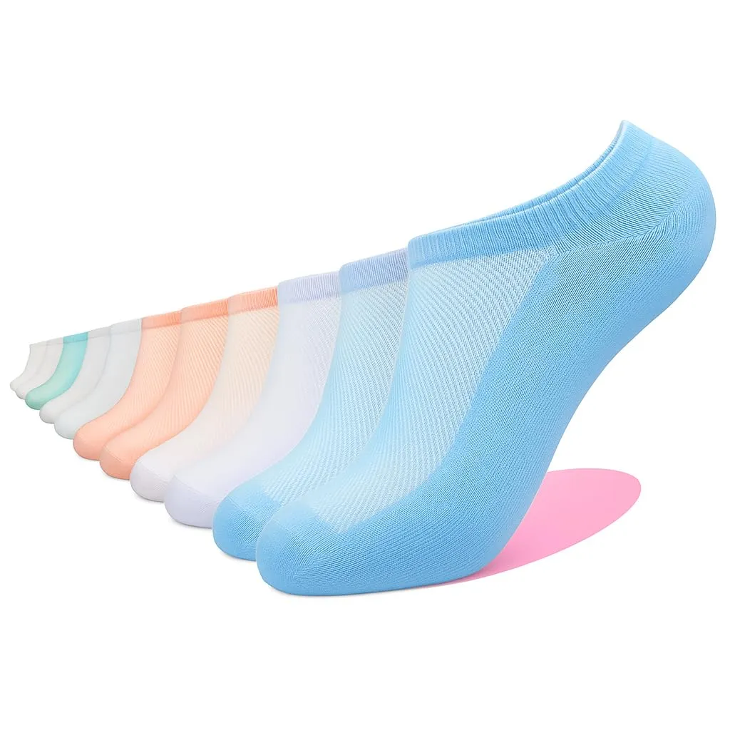 PS PROUTHS 12 Paia Calzini Corti Bassi Uomo Donna Cotone Traspiranti Fantasmini Unisex, 35-40, Cookie - immagine 1