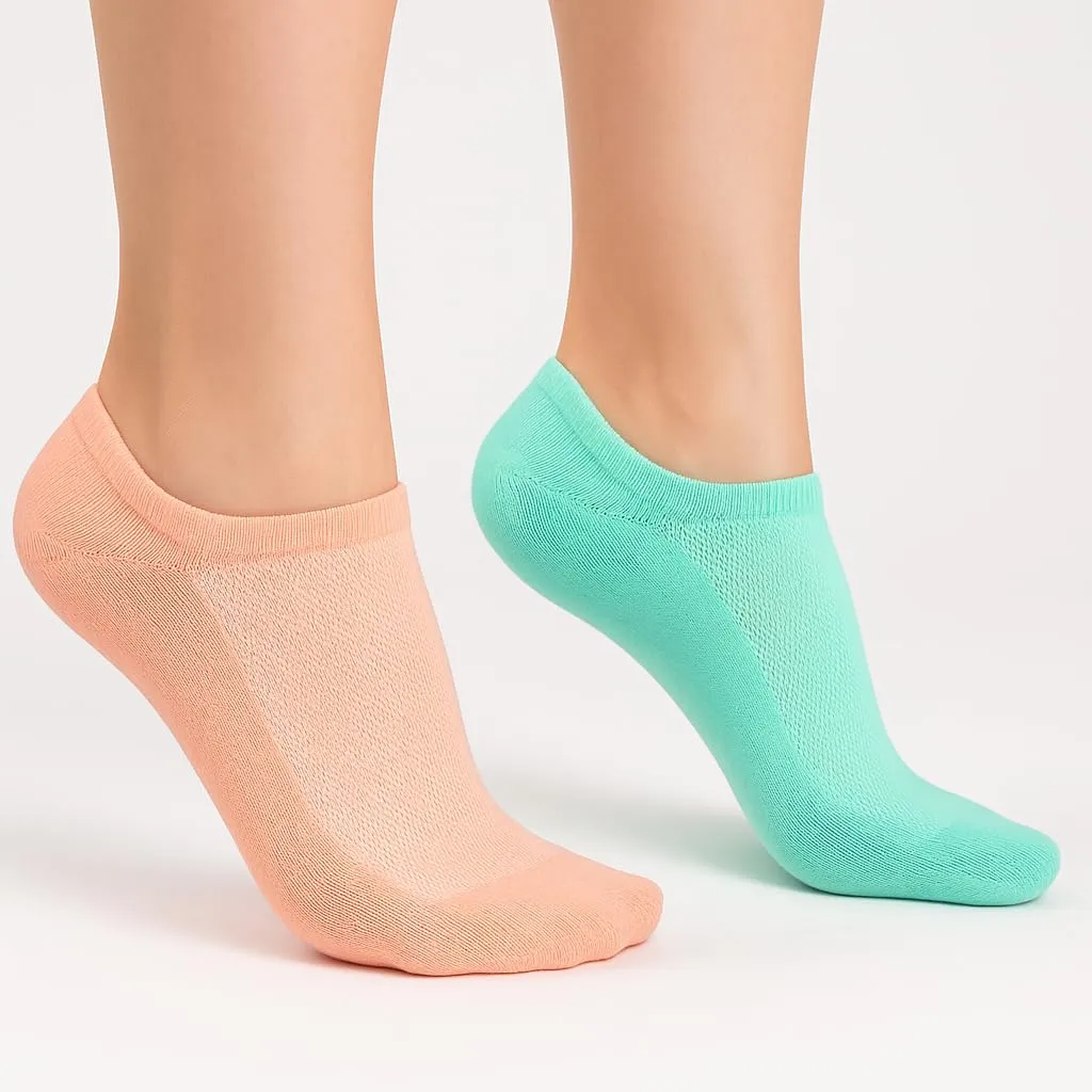 PS PROUTHS 12 Paia Calzini Corti Bassi Uomo Donna Cotone Traspiranti Fantasmini Unisex, 35-40, Cookie - immagine 2