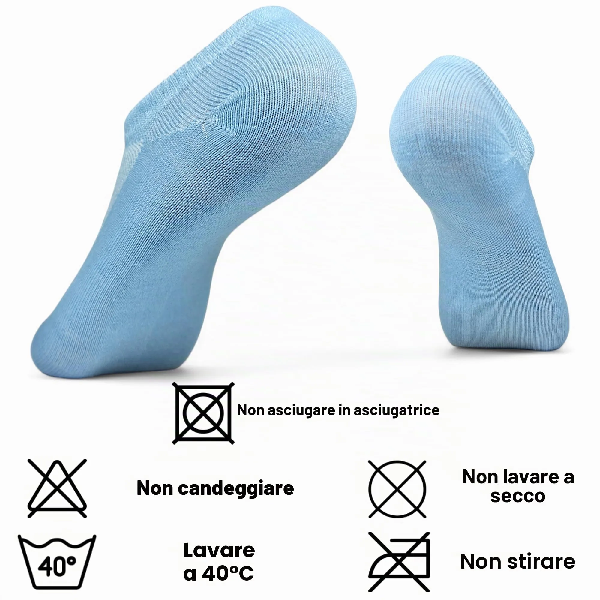 PS PROUTHS 12 Paia Calzini Corti Bassi Uomo Donna Cotone Traspiranti Fantasmini Unisex, 35-40, Cookie - immagine 4
