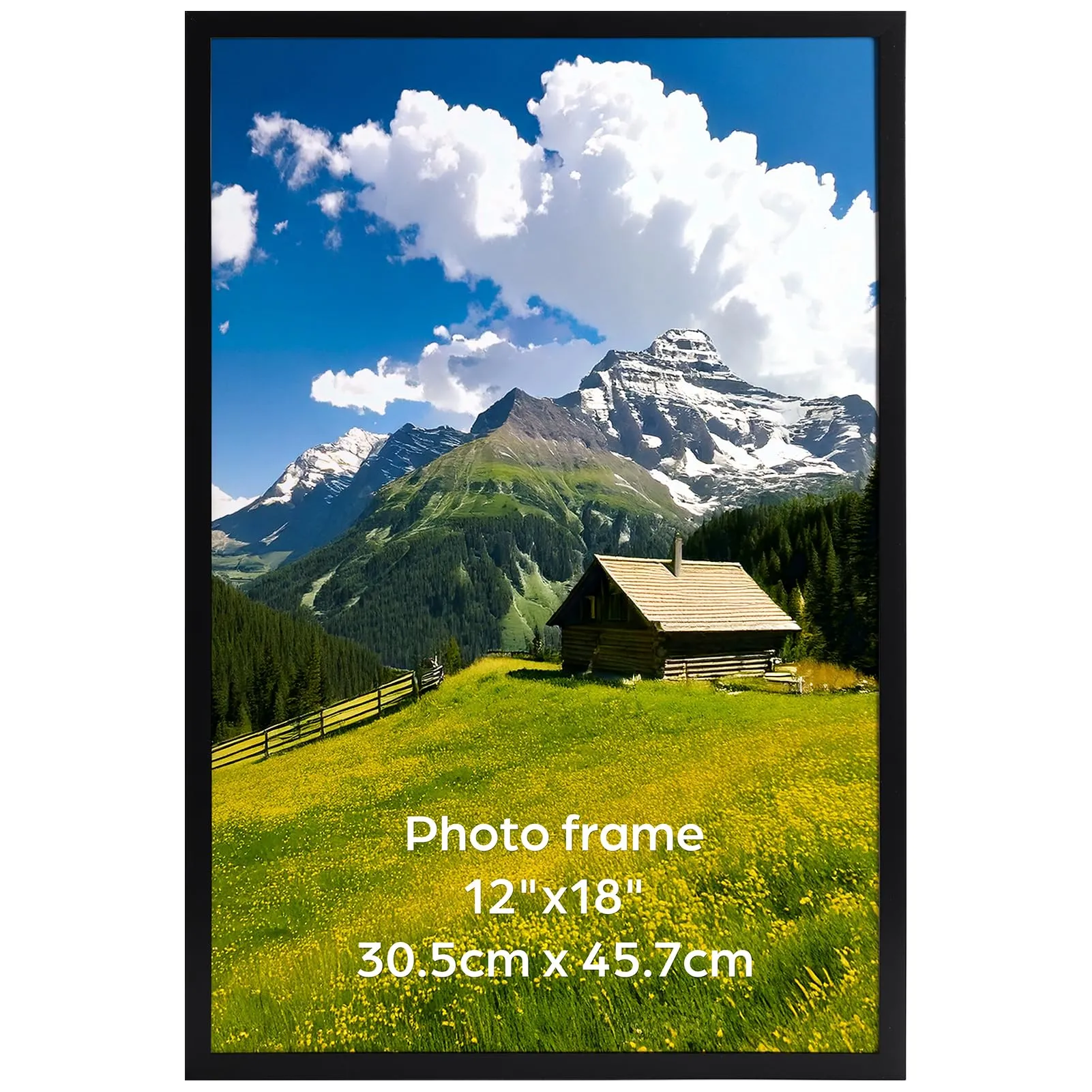 Ditwis Cornice 30x45 Nera per Poster, Foto e Opere d'Arte - immagine 7