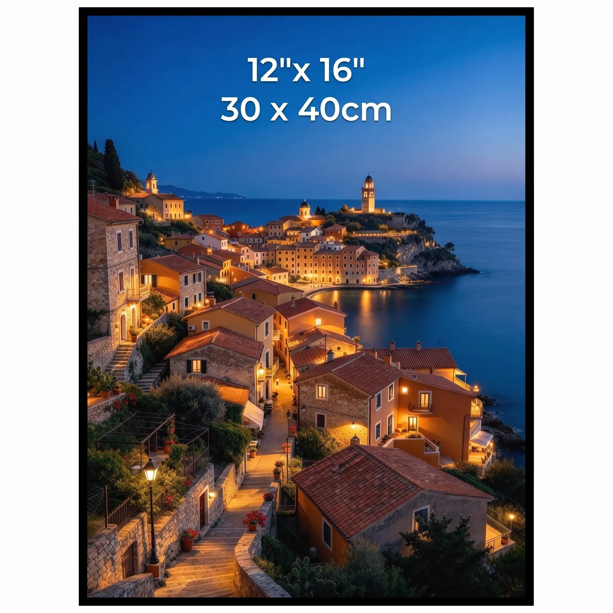 Ditwis Cornice 30x40 Nera per Poster e Foto - immagine 1