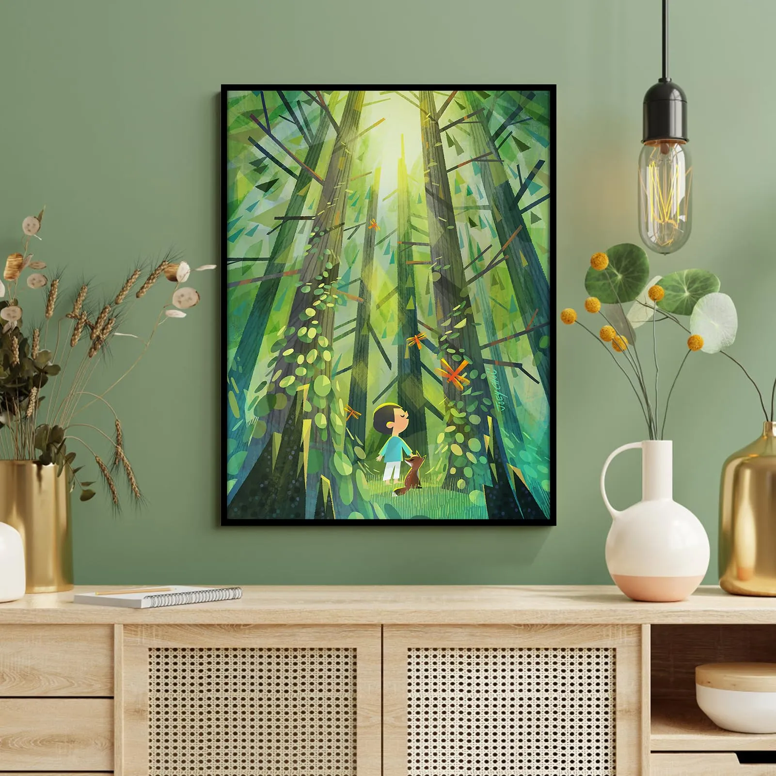 Ditwis Cornice 30x40 Nera per Poster e Foto - immagine 3