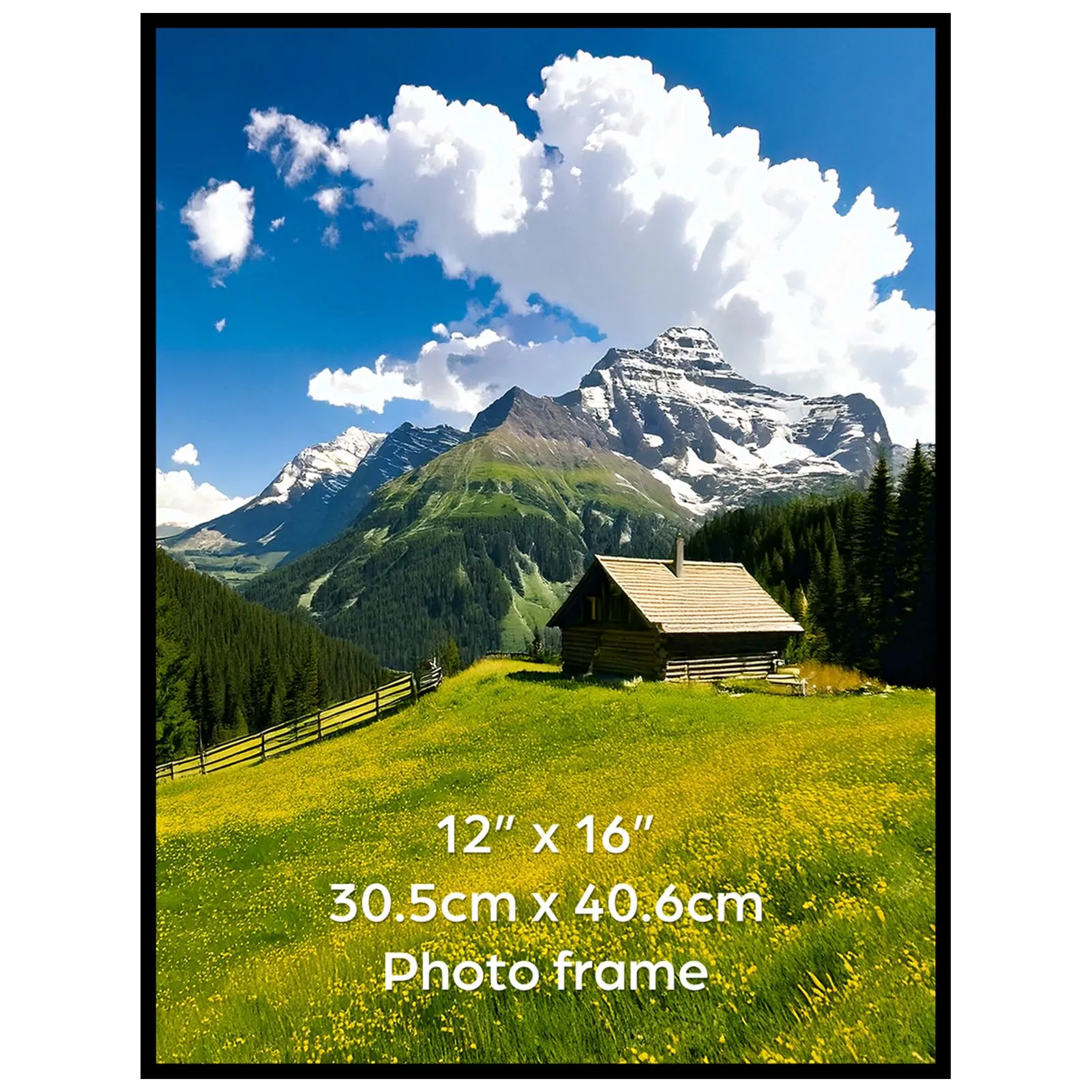 Ditwis Cornice 30x40 Nera per Poster e Foto - immagine 7