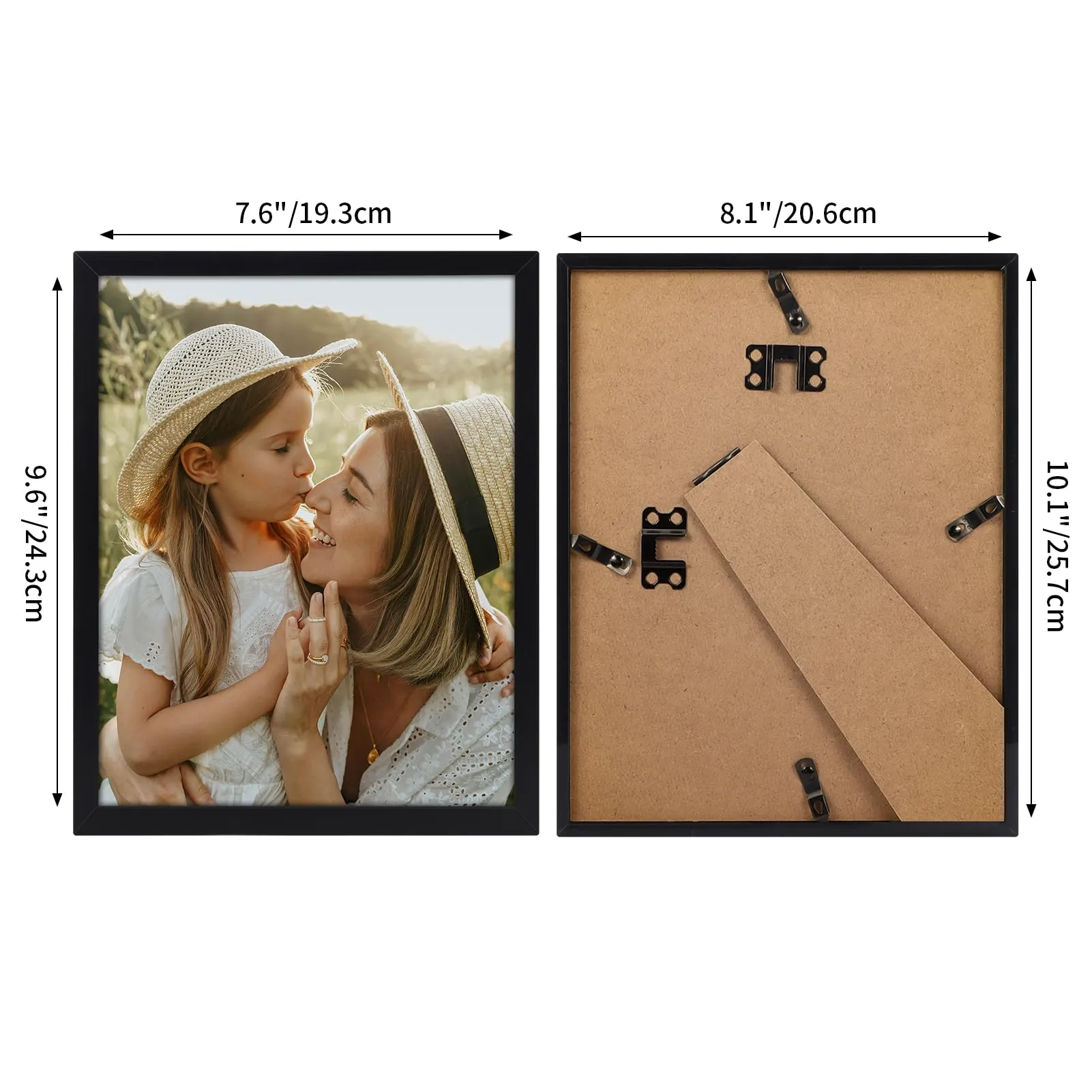 Ditwis Cornice 20x25 Nera per Foto e Immagini - immagine 2