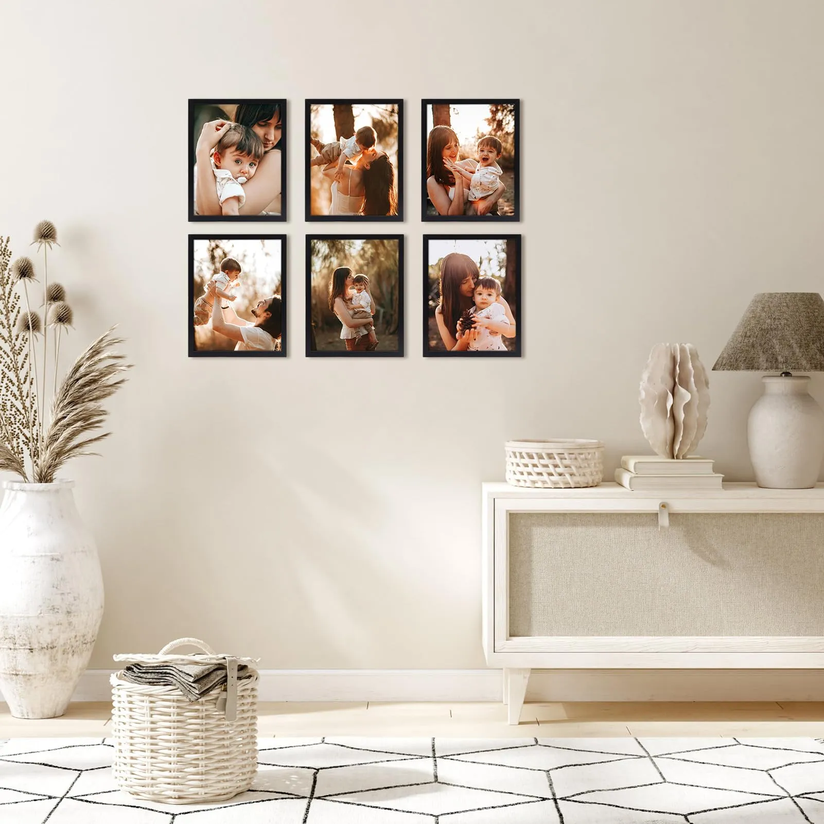 Ditwis Cornice 20x25 Nera per Foto e Immagini - immagine 3