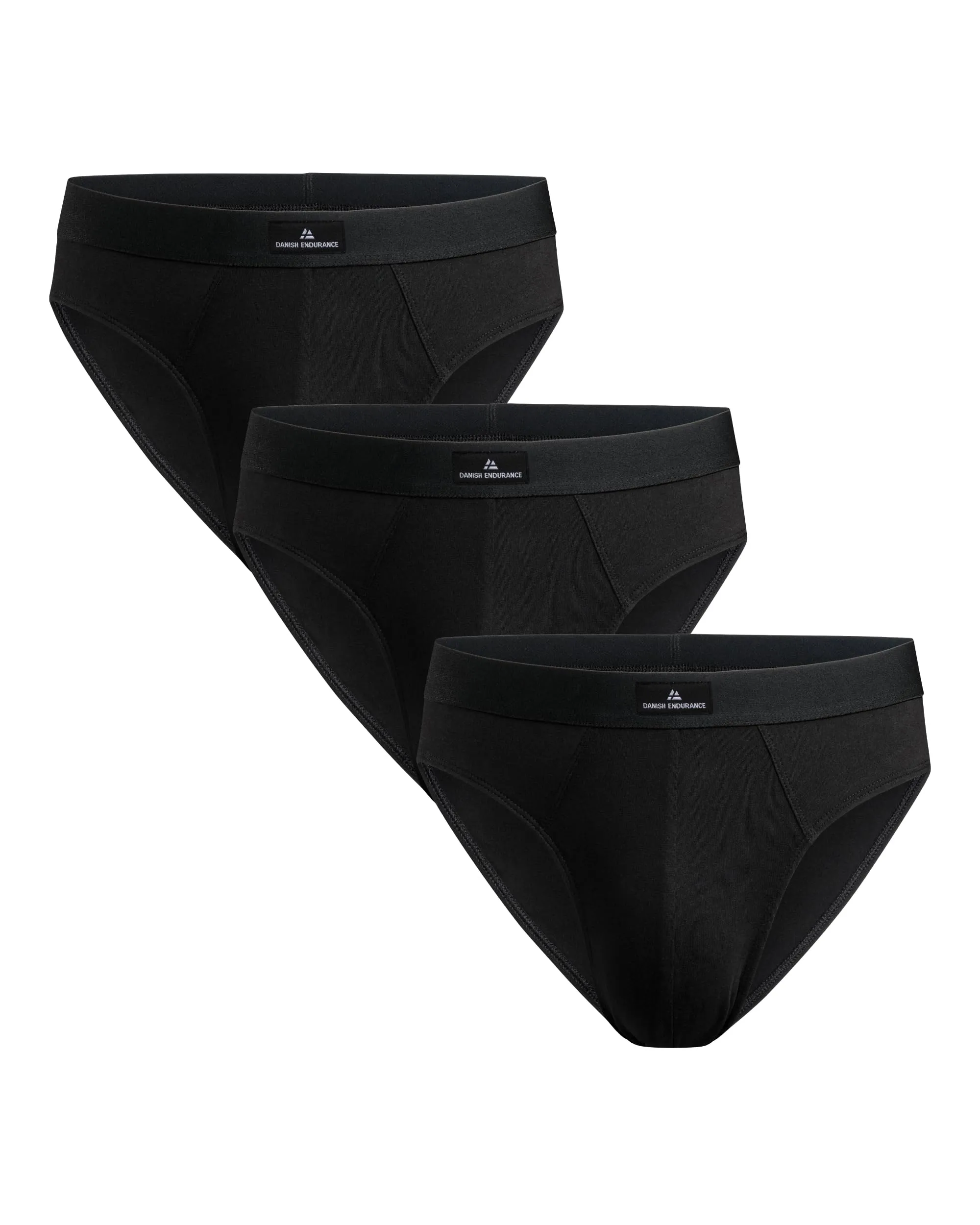Danish Endurance Slip Uomo in Cotone, Nero, 4XL - immagine 1