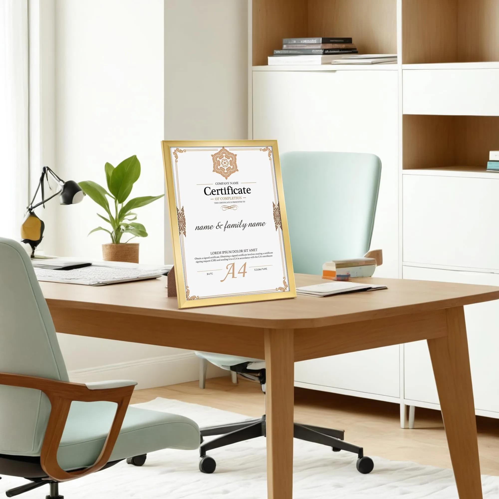 Ditwis Cornice A4 Oro per Foto e Documenti 21x29,7 cm - immagine 4