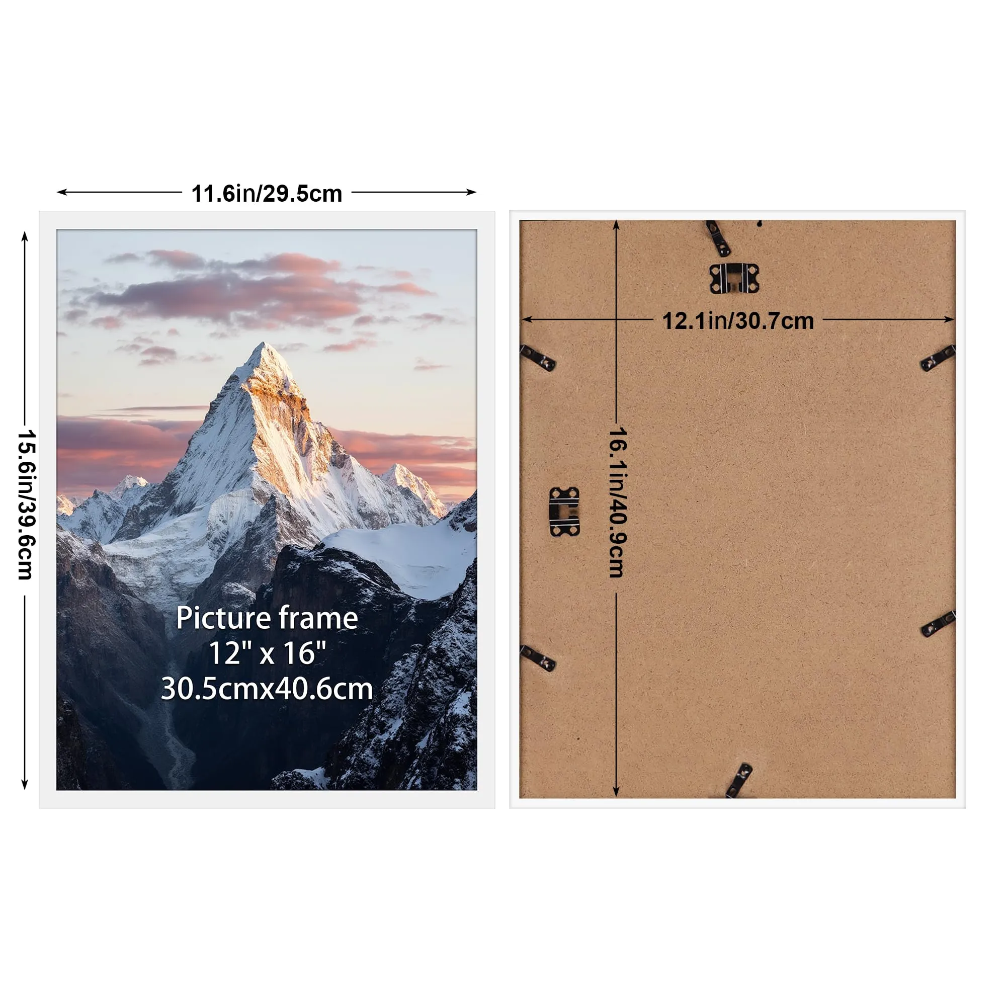 Ditwis Cornice 30x40 Bianca per Poster e Foto - immagine 2