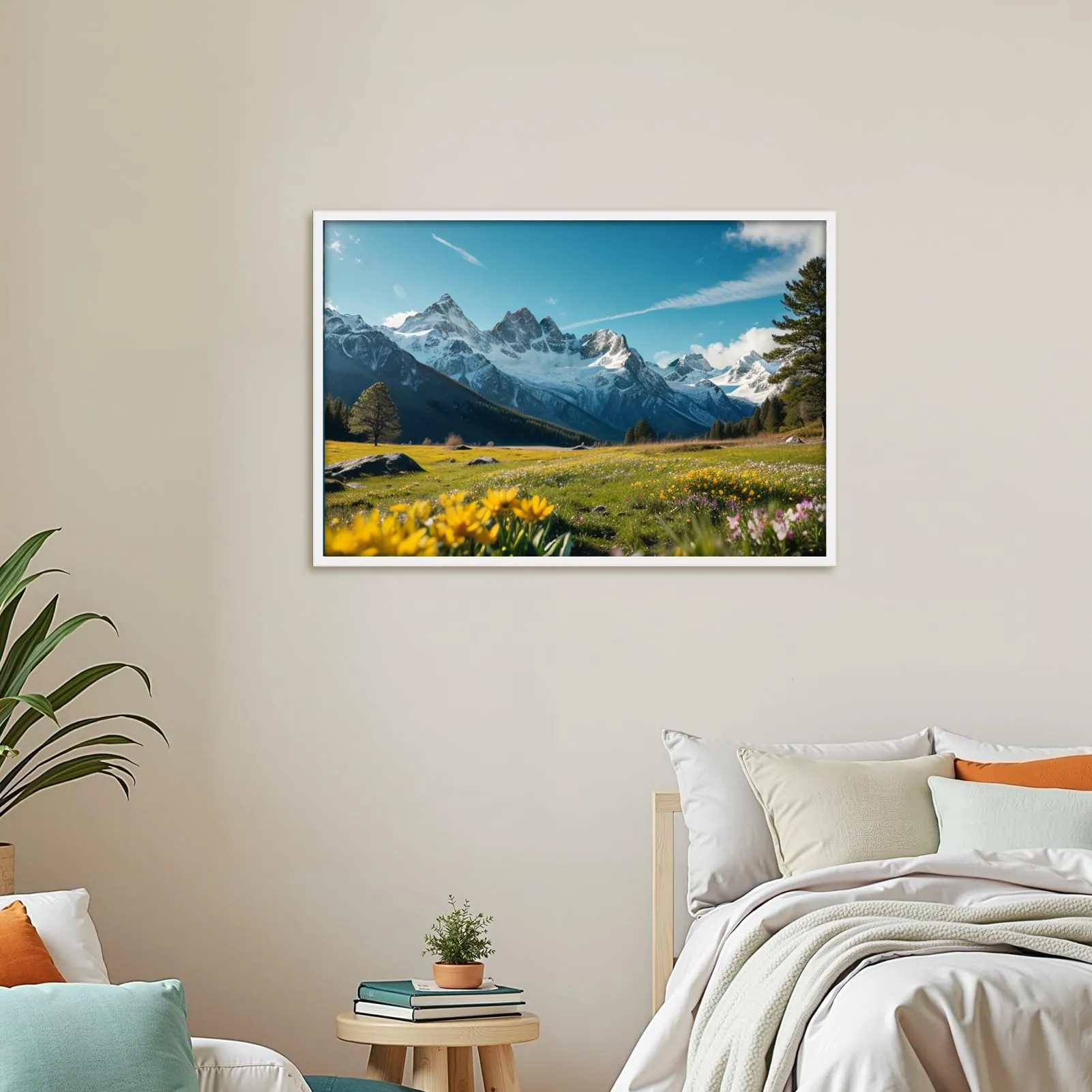 Ditwis Cornice in Alluminio Bianca 40x60 cm per Poster, Foto e Opere d'Arte - immagine 4
