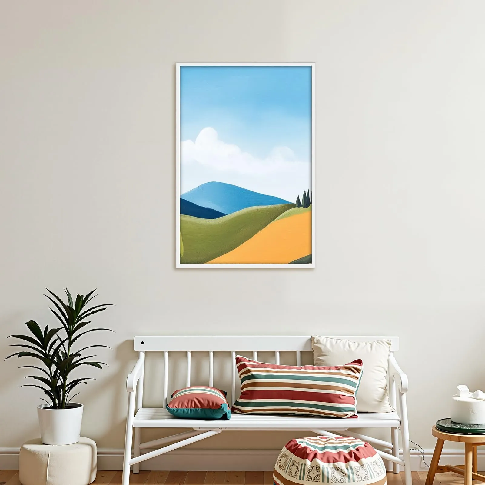 Ditwis Cornice in Alluminio Bianca 40x60 cm per Poster, Foto e Opere d'Arte - immagine 6