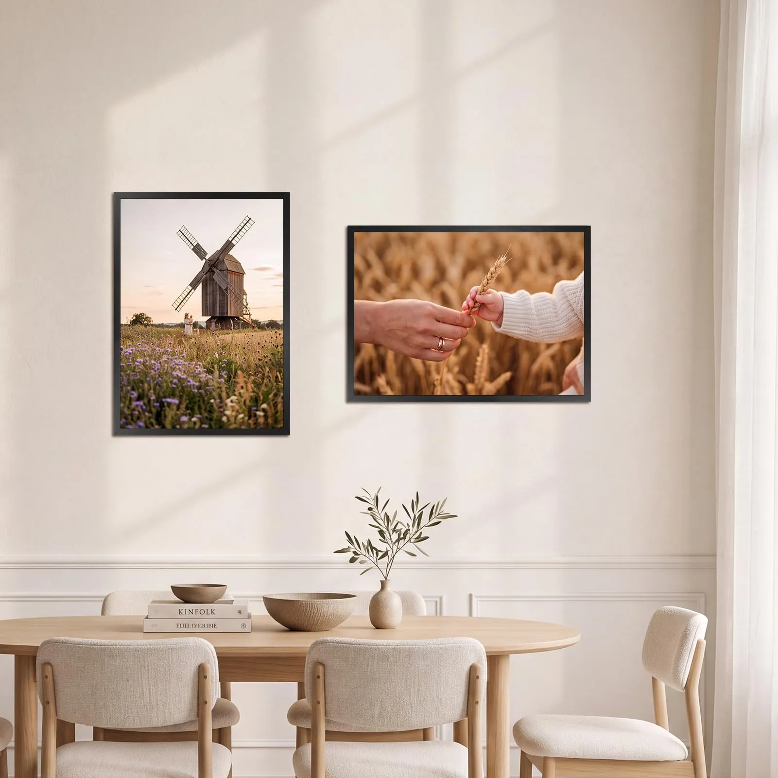 Ditwis Cornice in Alluminio Nera 40x60 cm per Poster, Foto e Opere d'Arte - immagine 7