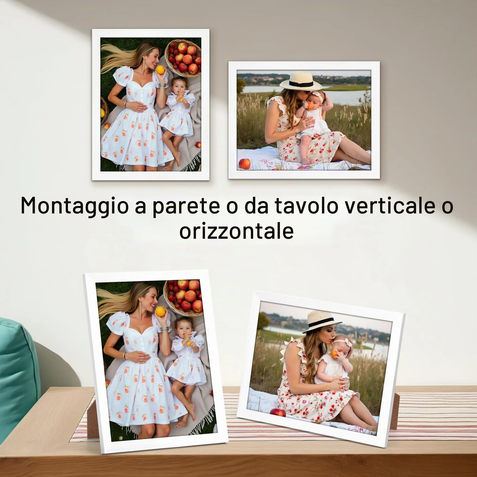 Ditwis Cornice 15x20 cm Bianca - immagine 5