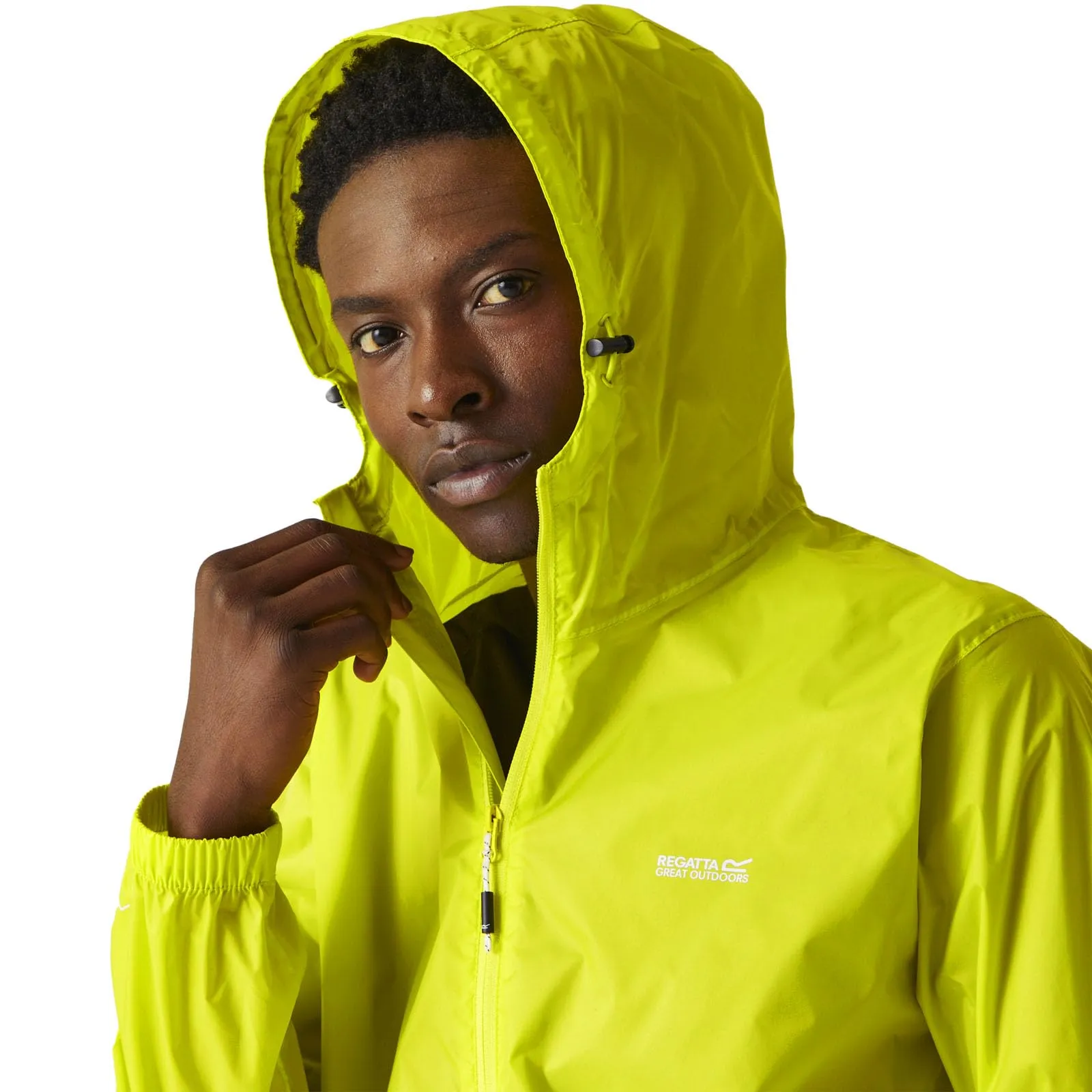 Regatta Pack It III Waterproof Breathable Foldable Jacket & Bag - Verde - XXL - immagine 3
