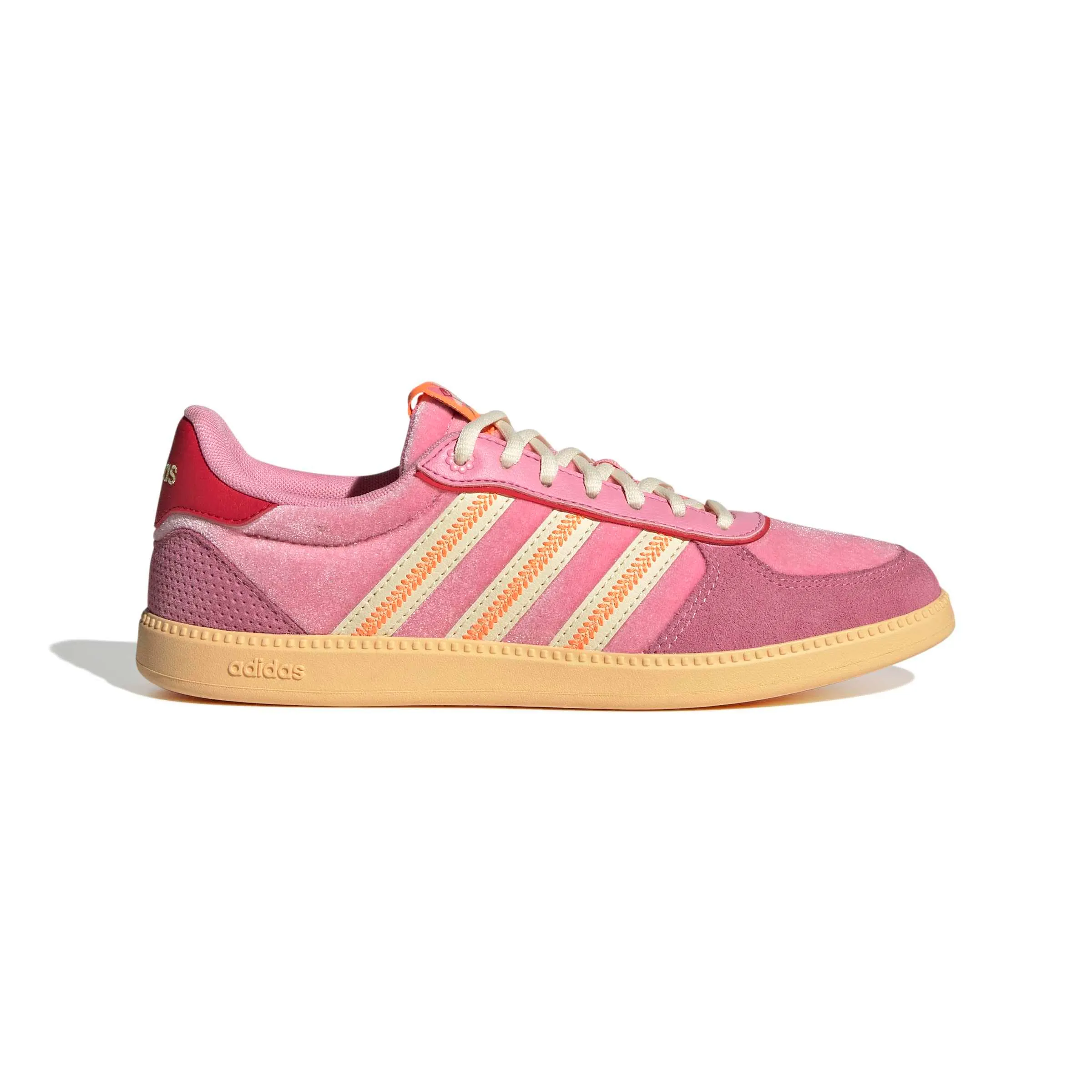 Adidas Breaknet Sleek Shoes, Bliss Pink/Warm Vanilla/Pure Ruby, 36 EU - immagine 2