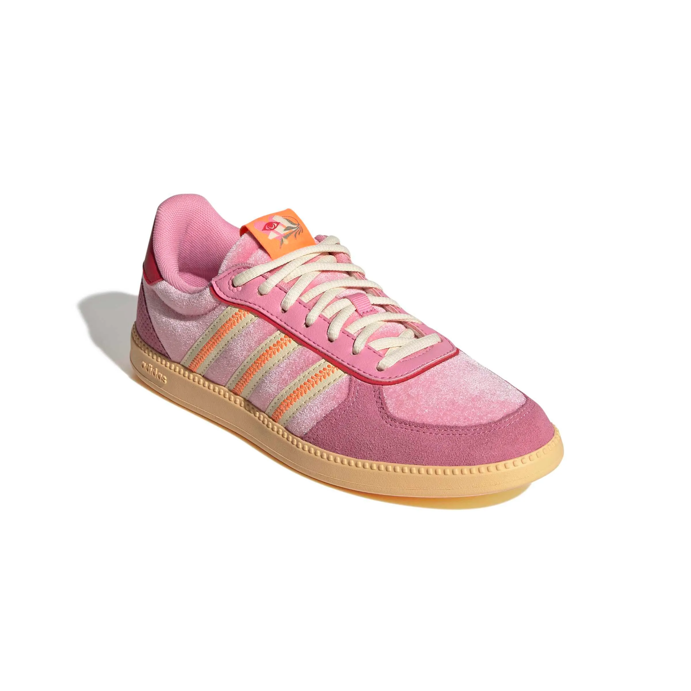 Adidas Breaknet Sleek Shoes, Bliss Pink/Warm Vanilla/Pure Ruby, 36 EU - immagine 3
