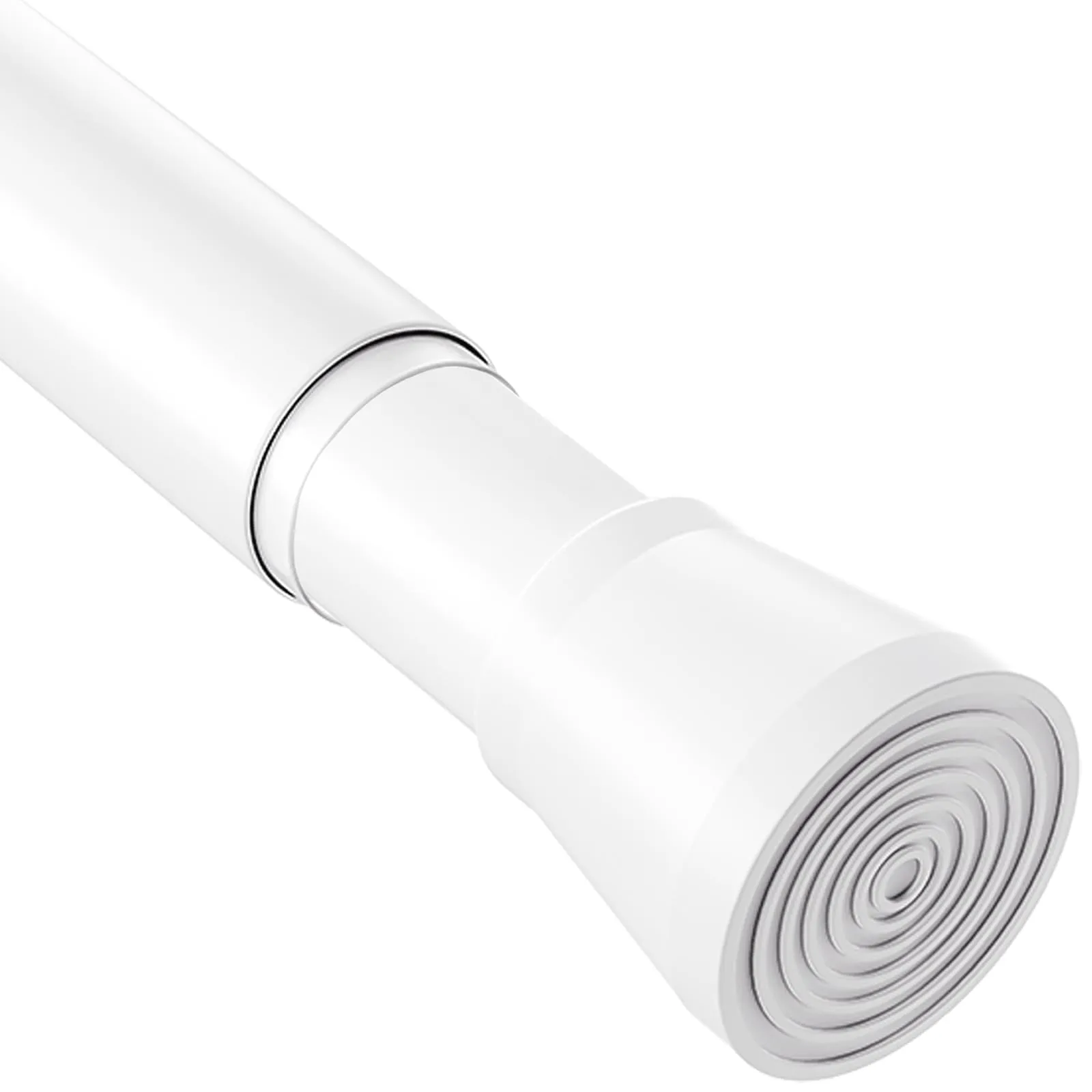 Rod&Trikin Asta di Tensione per Tende, Bastone a Pressione Estensibile per Finestre e Doccia, Bianco 83-160cm - immagine 1