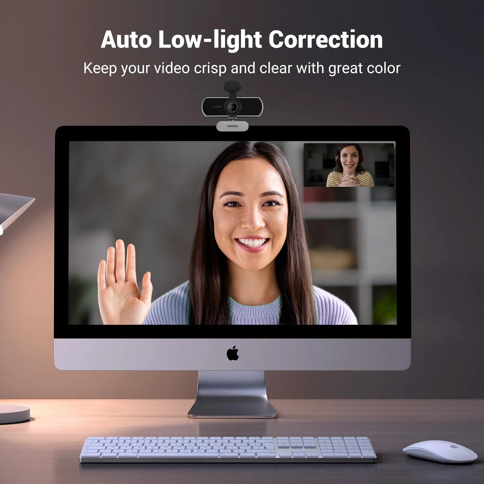 UGREEN Full HD 1080P 30FPS USB-A Webcam - immagine 3