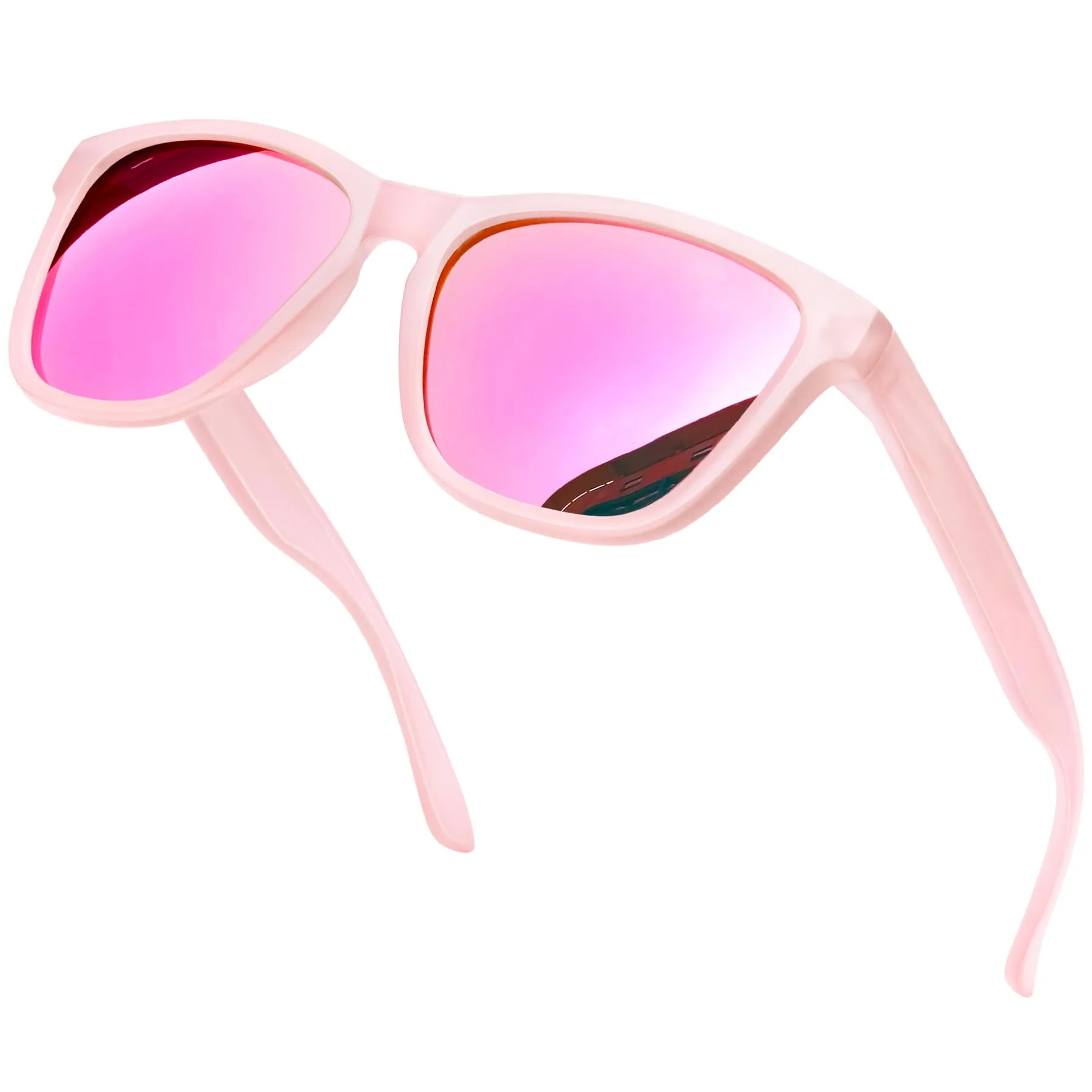 KANASTAL Occhiali da Sole Polarizzati UV400 Specchio Rosa Unisex - immagine 1