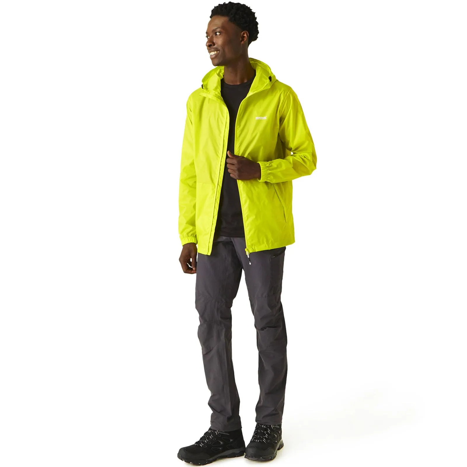 Regatta Giacca Impermeabile da Uomo Pack-It III Verde - immagine 6