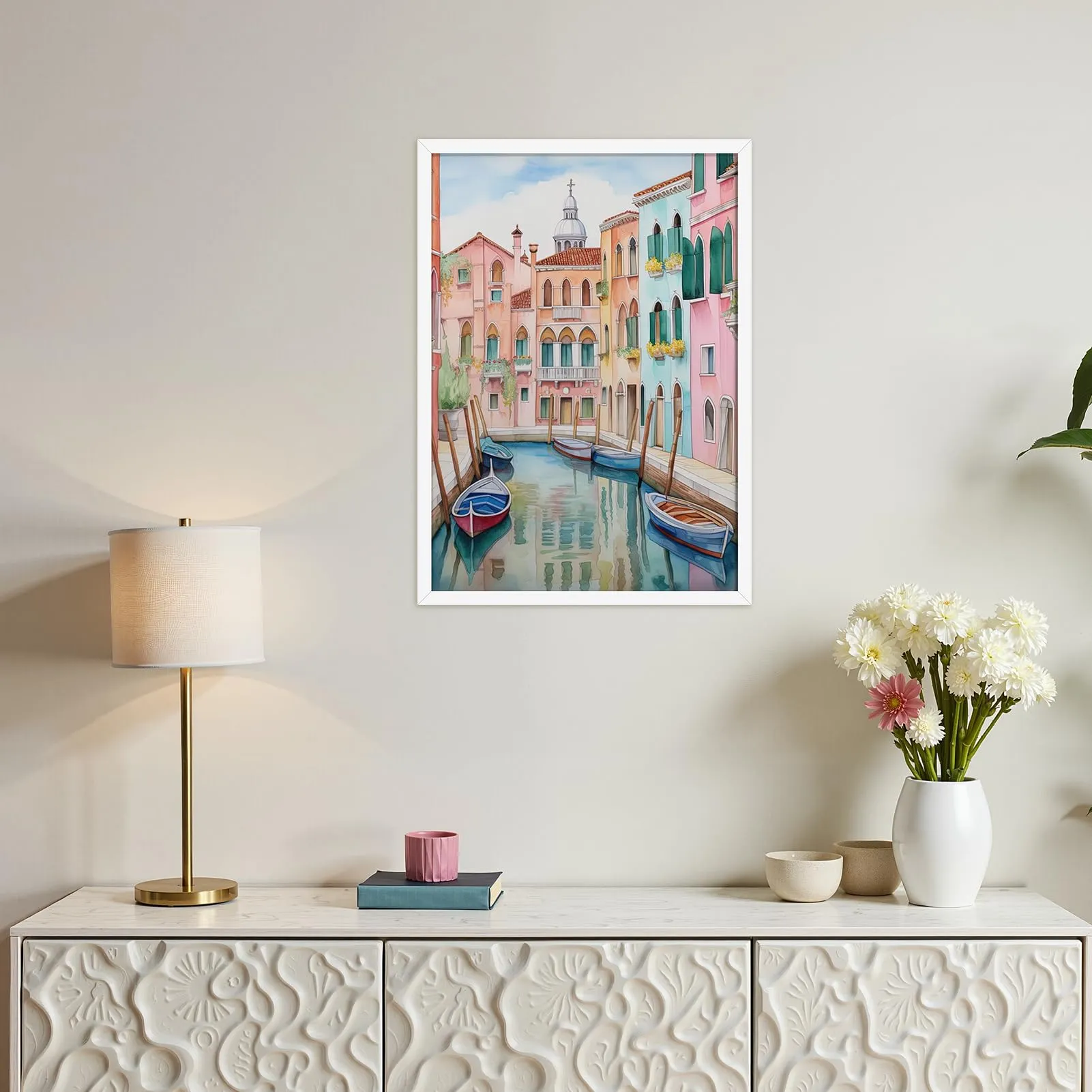 Ditwis Cornice A2 in Alluminio Bianca, 42x59,4 cm - immagine 4