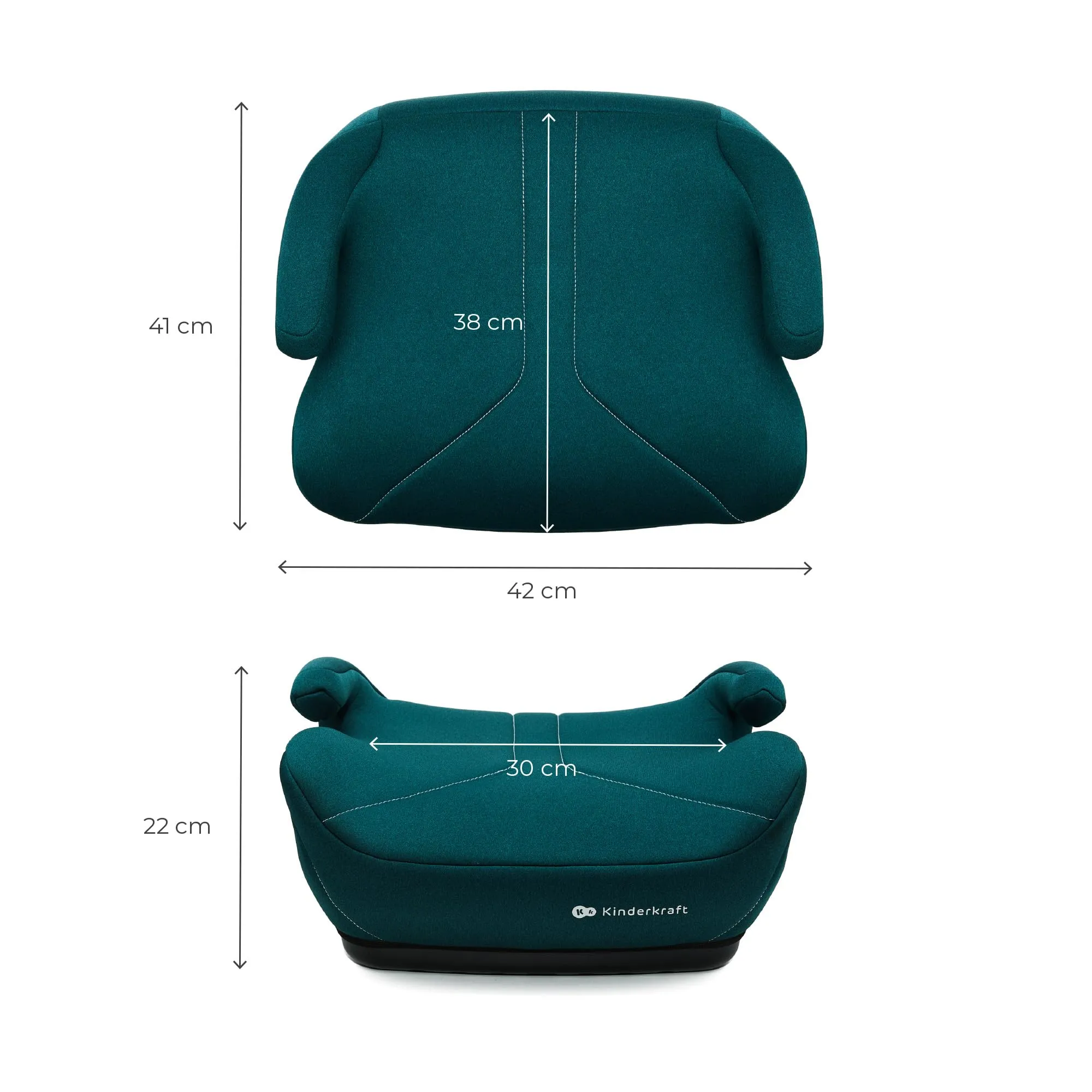 Kinderkraft I-BOOST 2 I-SIZE Seggiolino Auto 125-150 cm, Verde - immagine 5