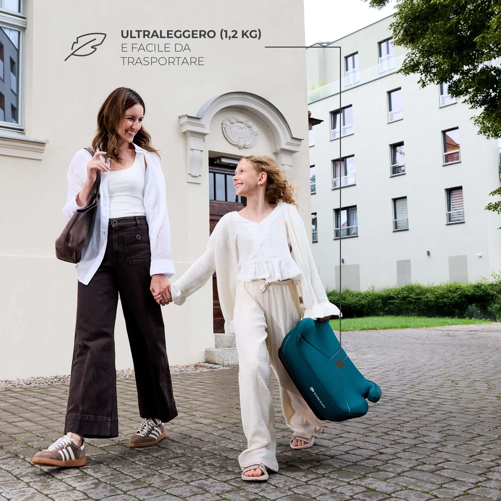 Kinderkraft I-BOOST 2 I-SIZE Seggiolino Auto 125-150 cm, Rosa - immagine 2