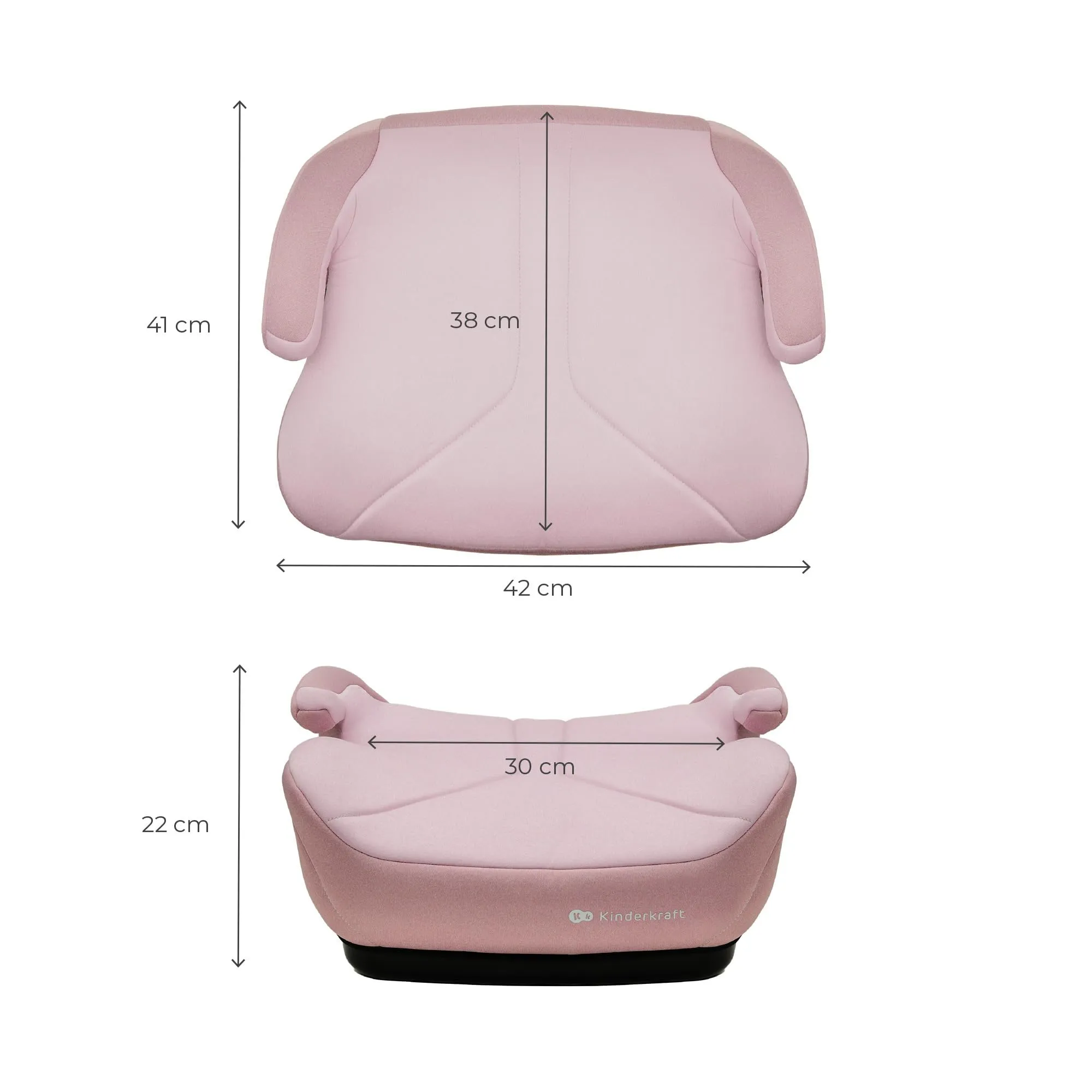 Kinderkraft I-BOOST 2 I-SIZE Seggiolino Auto 125-150 cm, Rosa - immagine 5