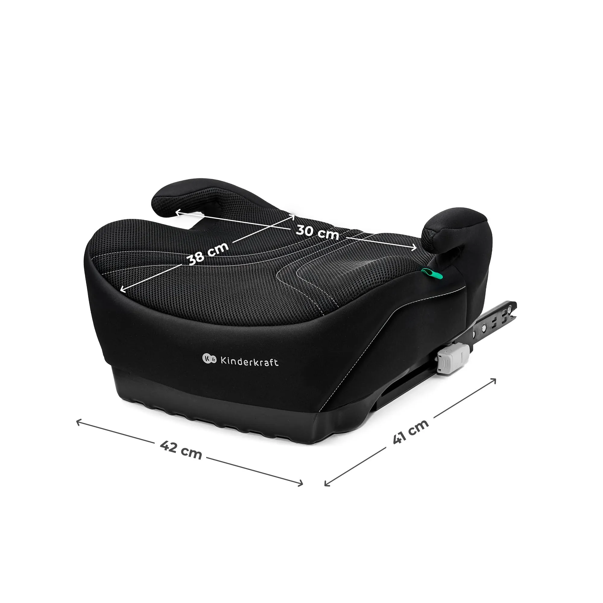 Kinderkraft I-BOOST 2 PRO Seggiolino Auto ISOFIX 125-150 cm, 6-12 anni, Nero - immagine 5
