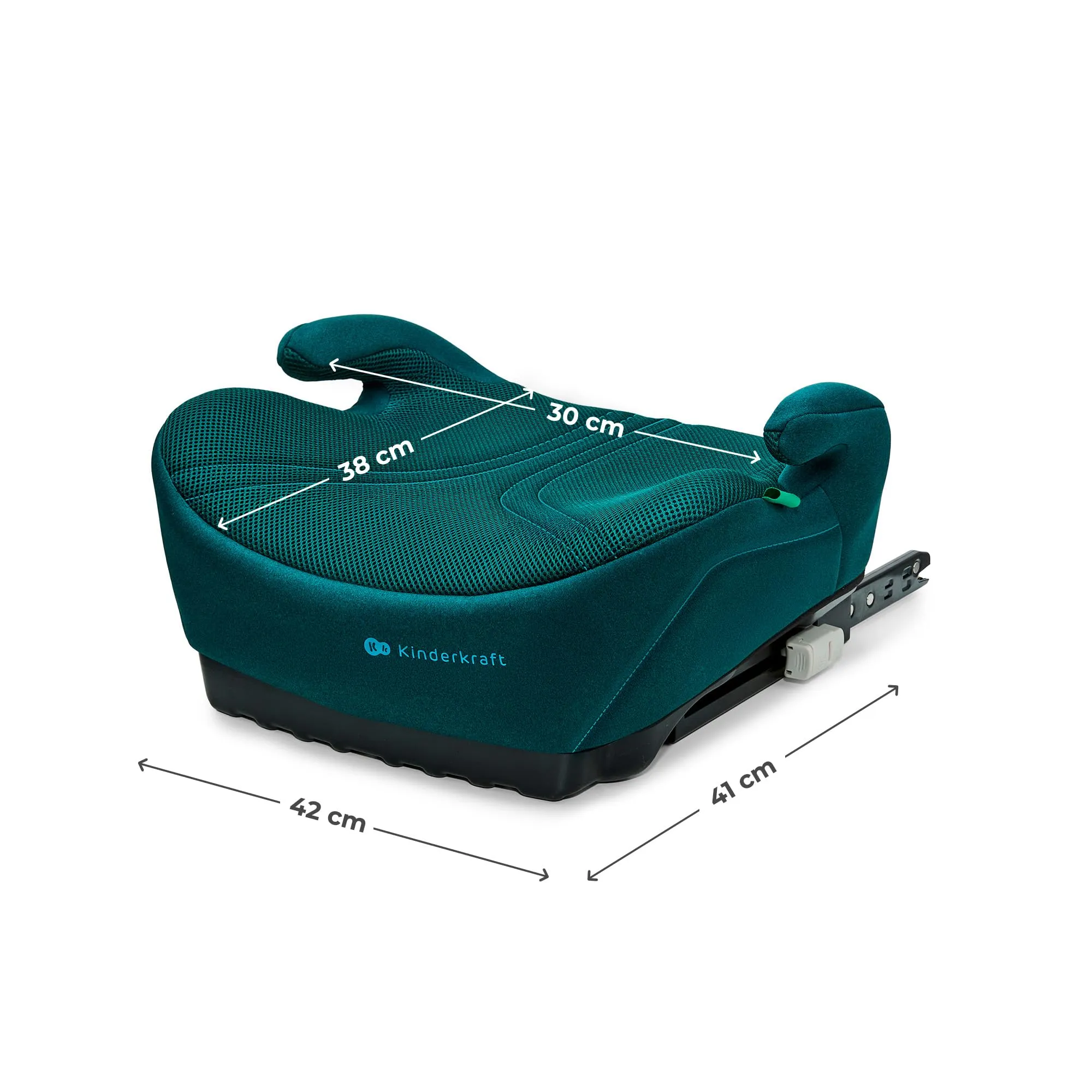 Kinderkraft I-BOOST 2 PRO Seggiolino per Bambini 125-150 cm (6-12 anni) ISOFIX, Verde - immagine 5