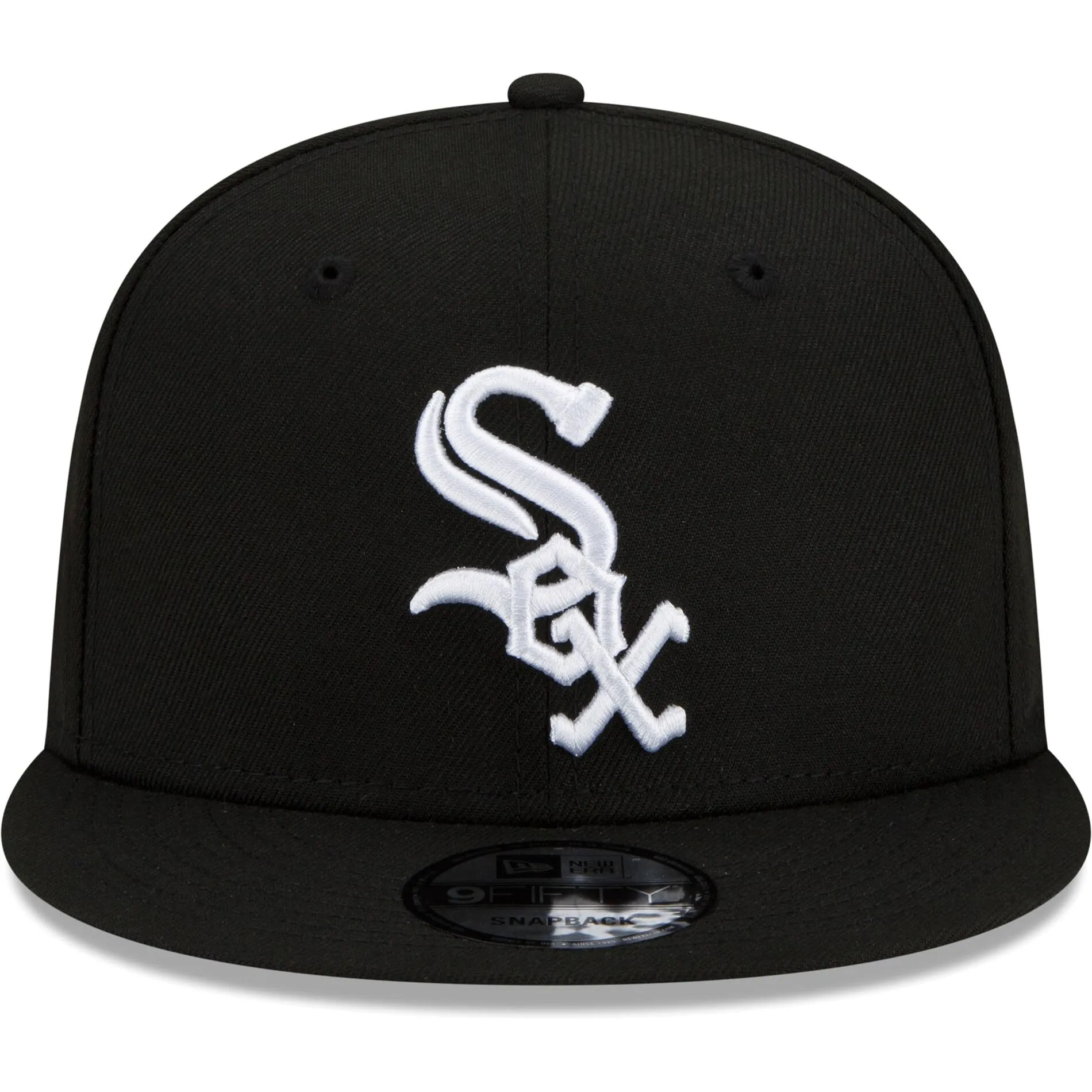 New Era 9FIFTY Snapback Chicago White Sox - Nero, Taglia Unica - immagine 2