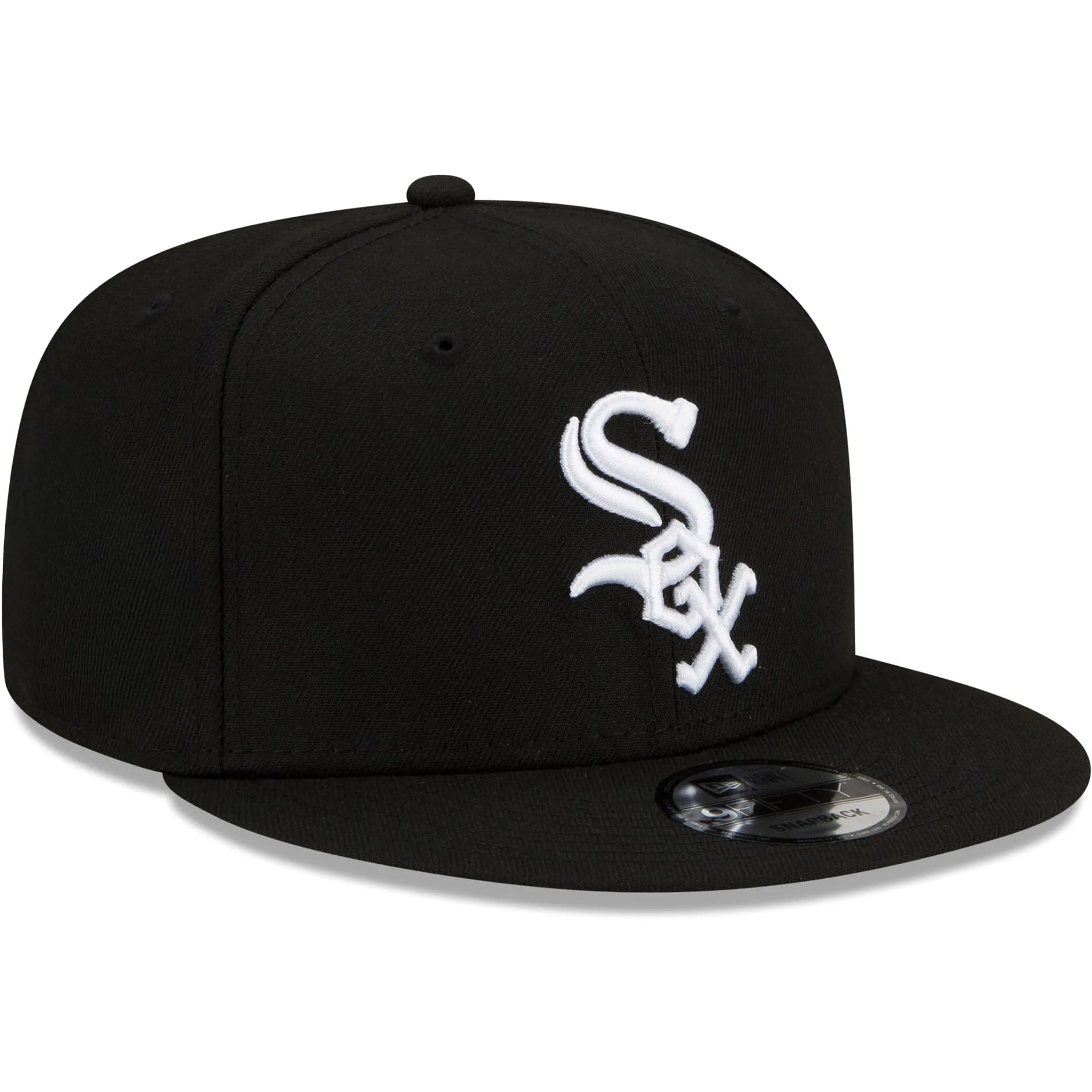 New Era 9FIFTY Snapback Chicago White Sox - Nero, Taglia Unica - immagine 3