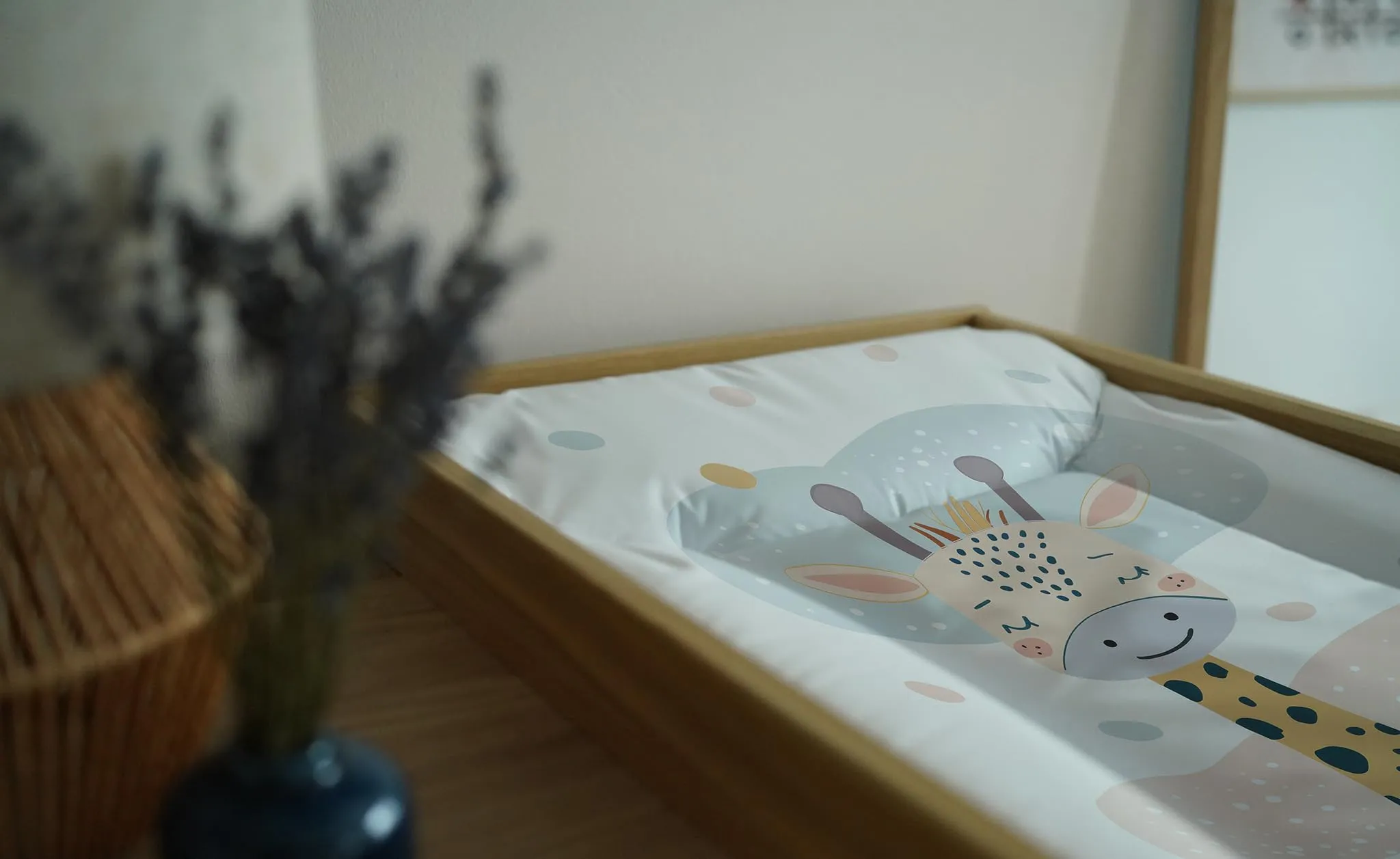 Ceba Baby Fasciatoio Materassino Lavabile e Impermeabile Öko-Tex, 70x50 cm, Giraffa sognante - immagine 7