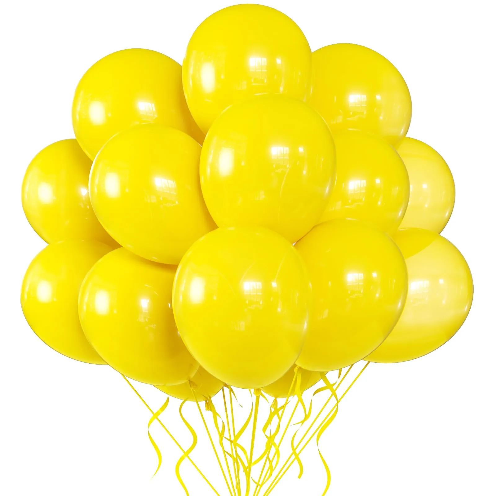 Yehnda Palloncini in Lattice Gialli, 100 Pezzi, 30 cm - immagine 1