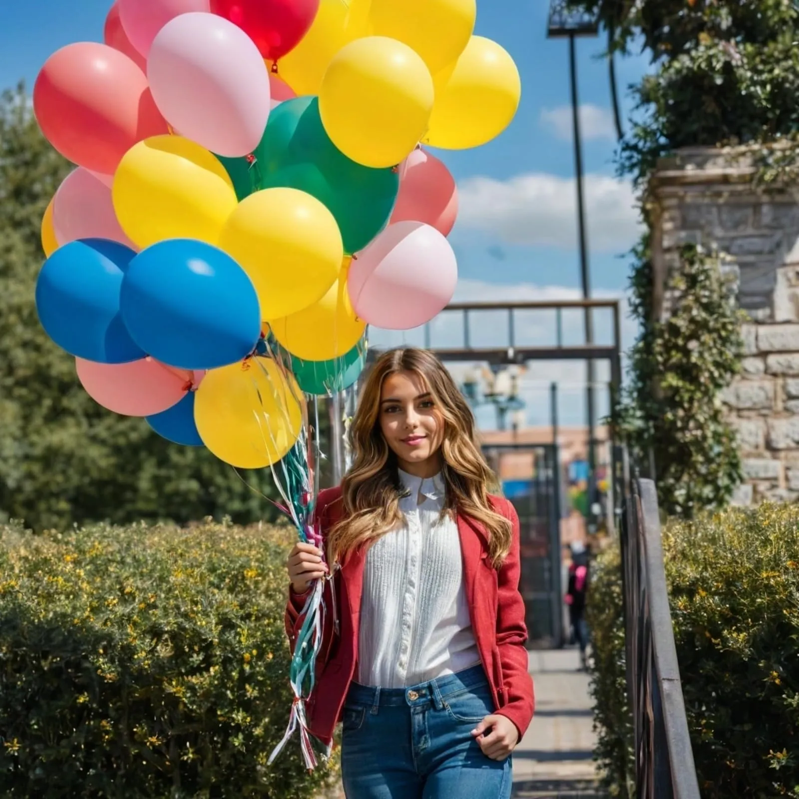Yehnda Palloncini in Lattice Gialli, 100 Pezzi, 30 cm - immagine 6