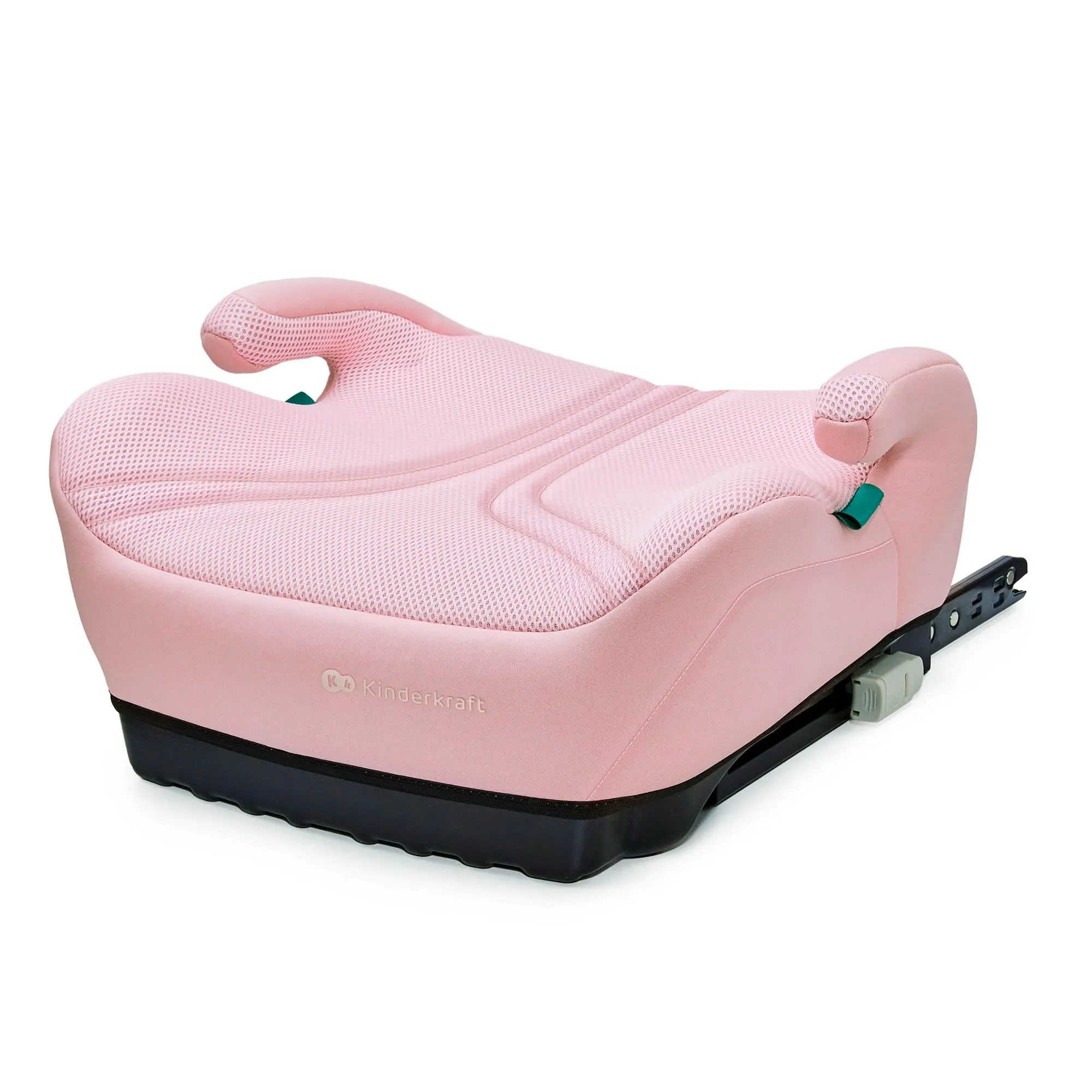 Kinderkraft I-BOOST 2 PRO Seggiolino per Bambini 125-150 cm 6-12 anni ISOFIX, Rosa - immagine 1