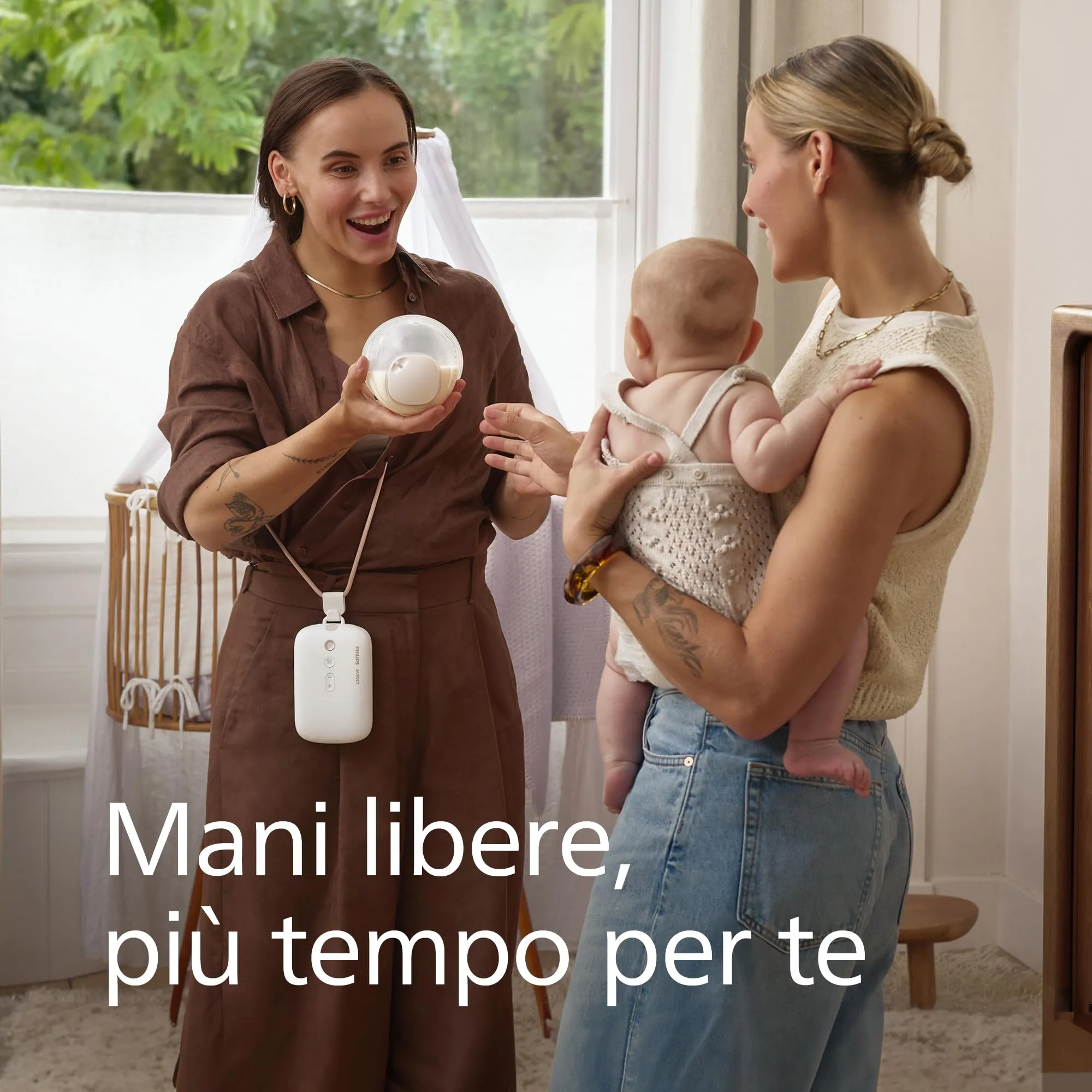 Philips Avent SkinSense Coppe per il seno 28mm e inserti 26mm per tiralatte elettrico indossabile, SCF552/11 - immagine 3