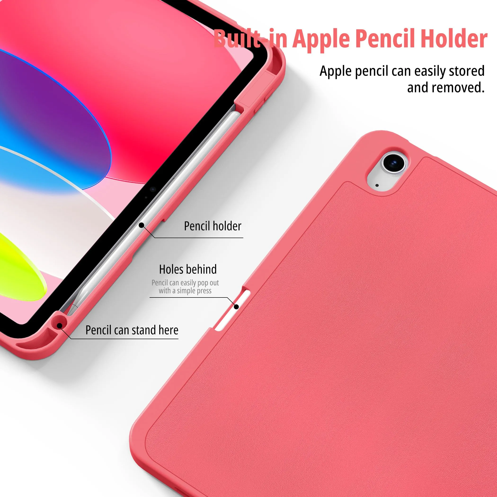 CACOE Cover per iPad 11 Generazione (A16) / iPad 10 Generazione 10.9 (2022) - immagine 3