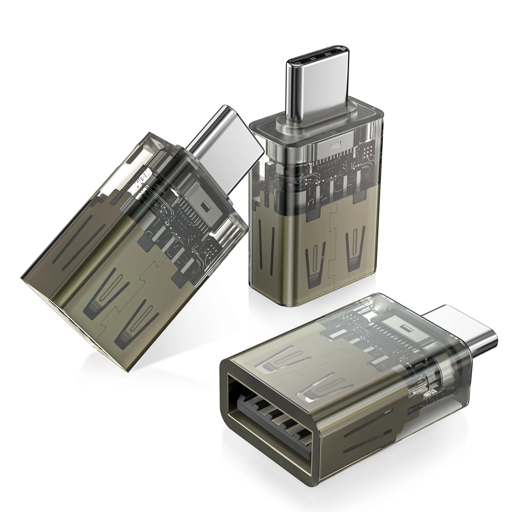 BASESAILOR Adattatore USB-C a USB 3.2 Femmina OTG, 3 Pezzi - immagine 1