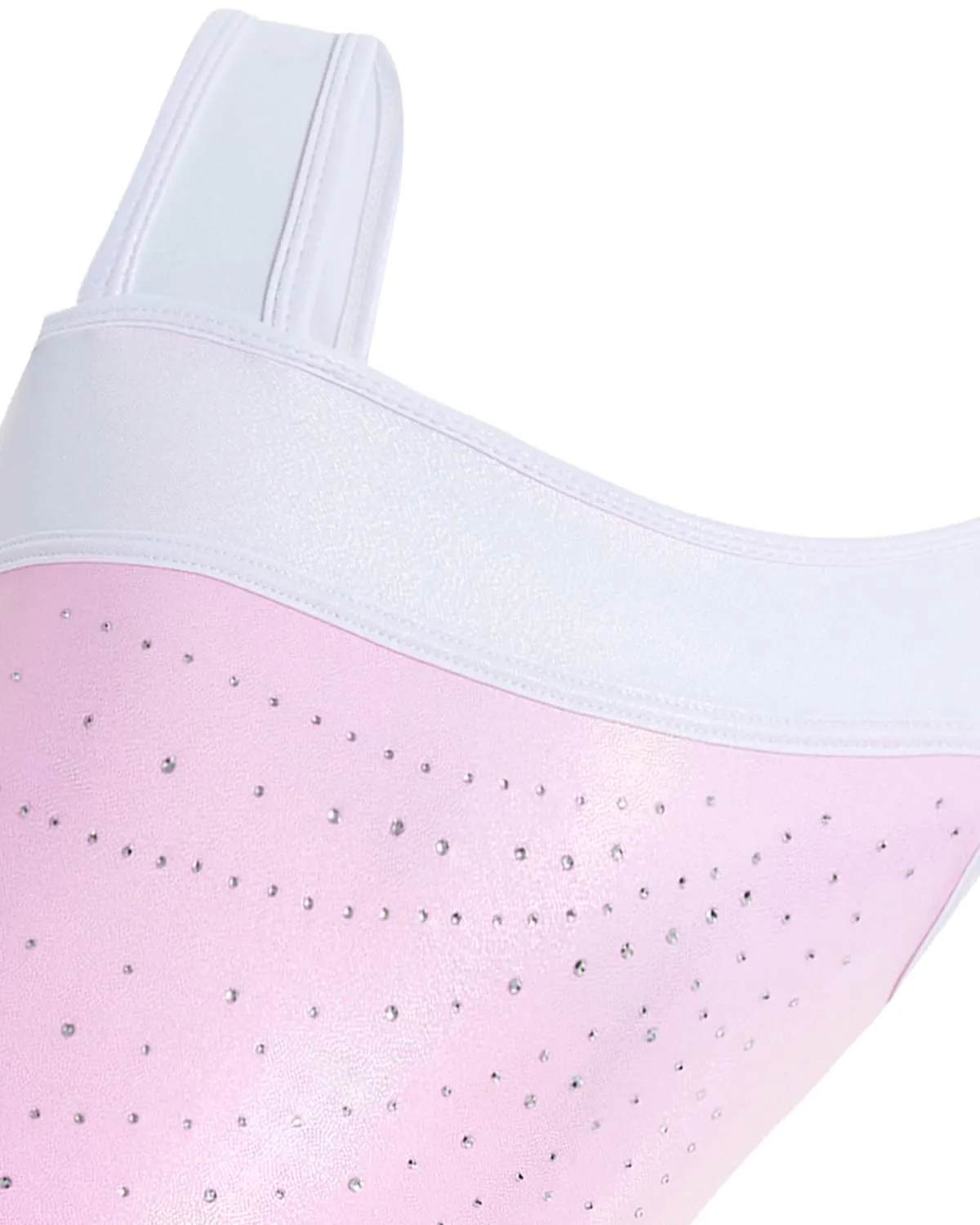 Gogokids Set Ginnastica e Danza per Bambina 3 Pezzi, Body, Pantaloncini e Fascia, Rosa - immagine 2