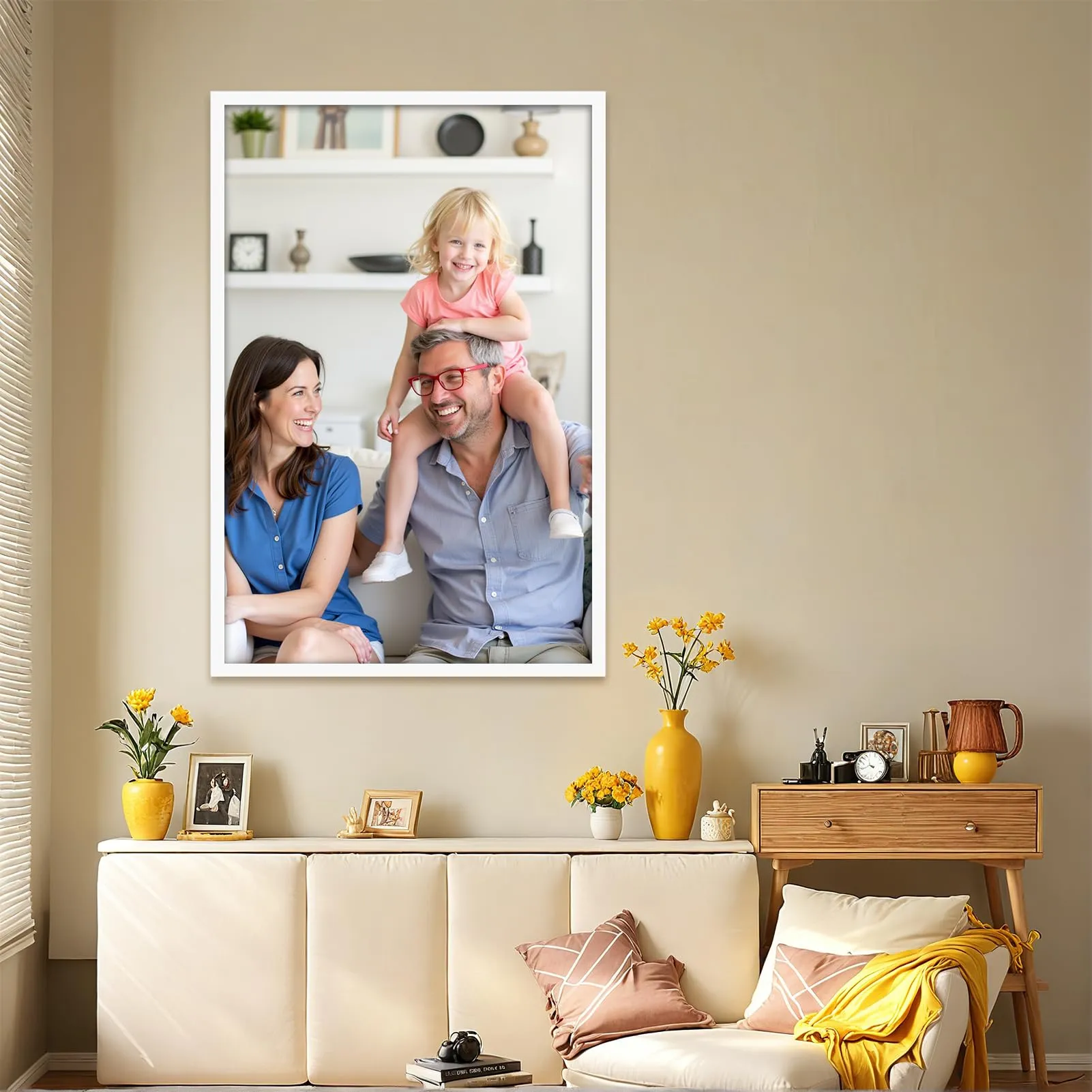 Giftgarden Cornice in Alluminio Bianca 61x91.5 cm - immagine 6