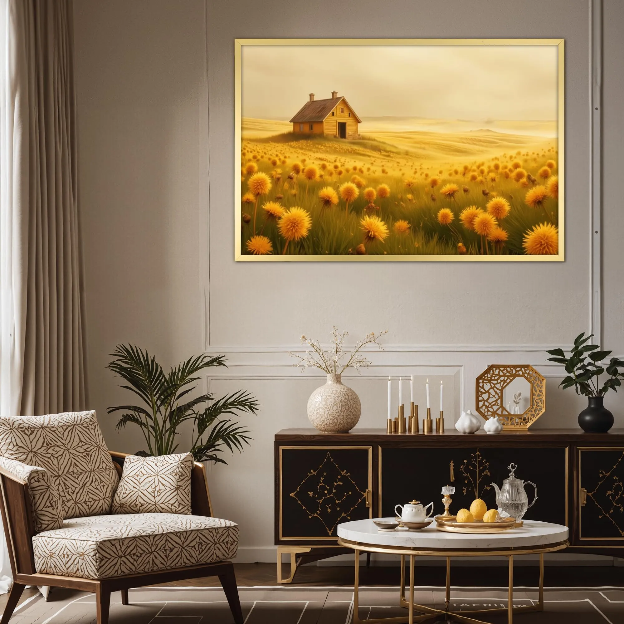 Giftgarden Cornice in Alluminio Dorata 61x91.5 cm, 1 Pezzo - immagine 4