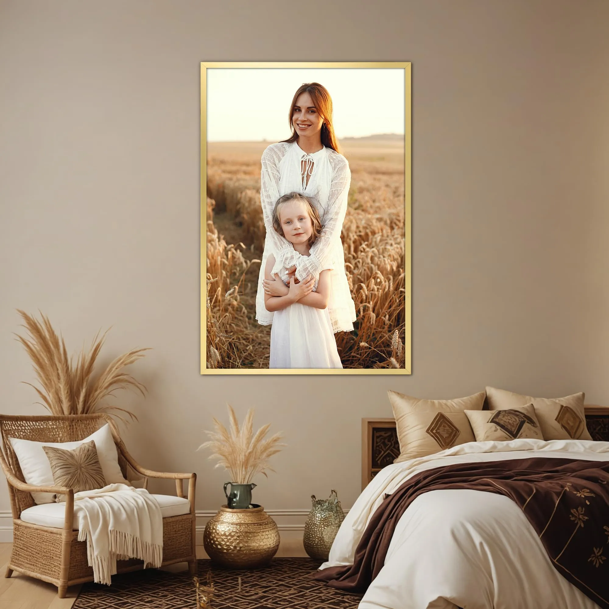 Giftgarden Cornice in Alluminio Dorata 61x91.5 cm, 1 Pezzo - immagine 6