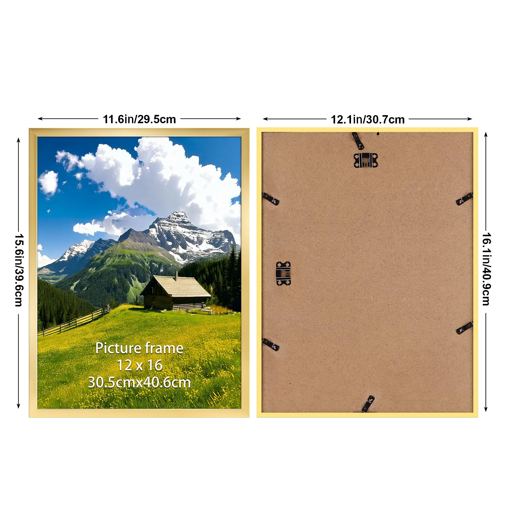 Ditwis Cornice 30x40 cm Oro - immagine 2
