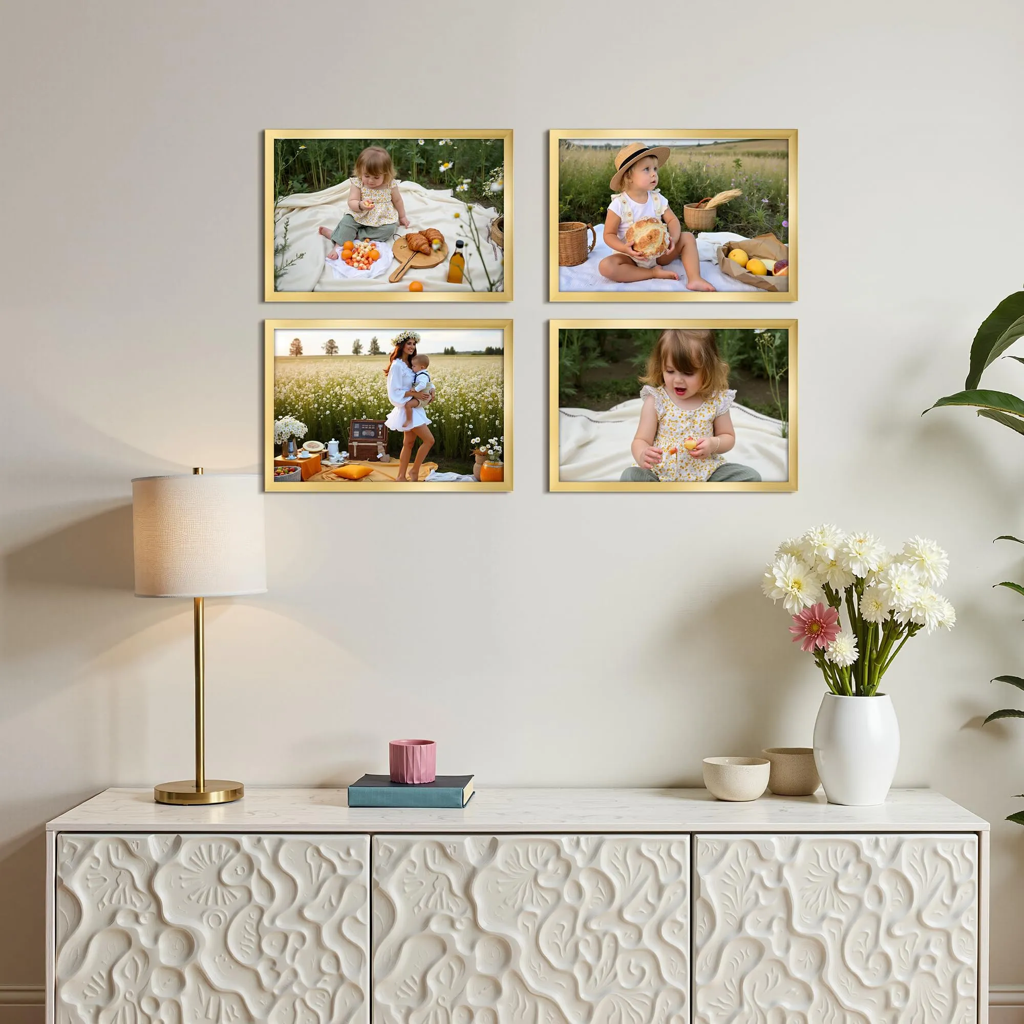 Ditwis Cornice Foto 20x30 cm, Oro - immagine 5
