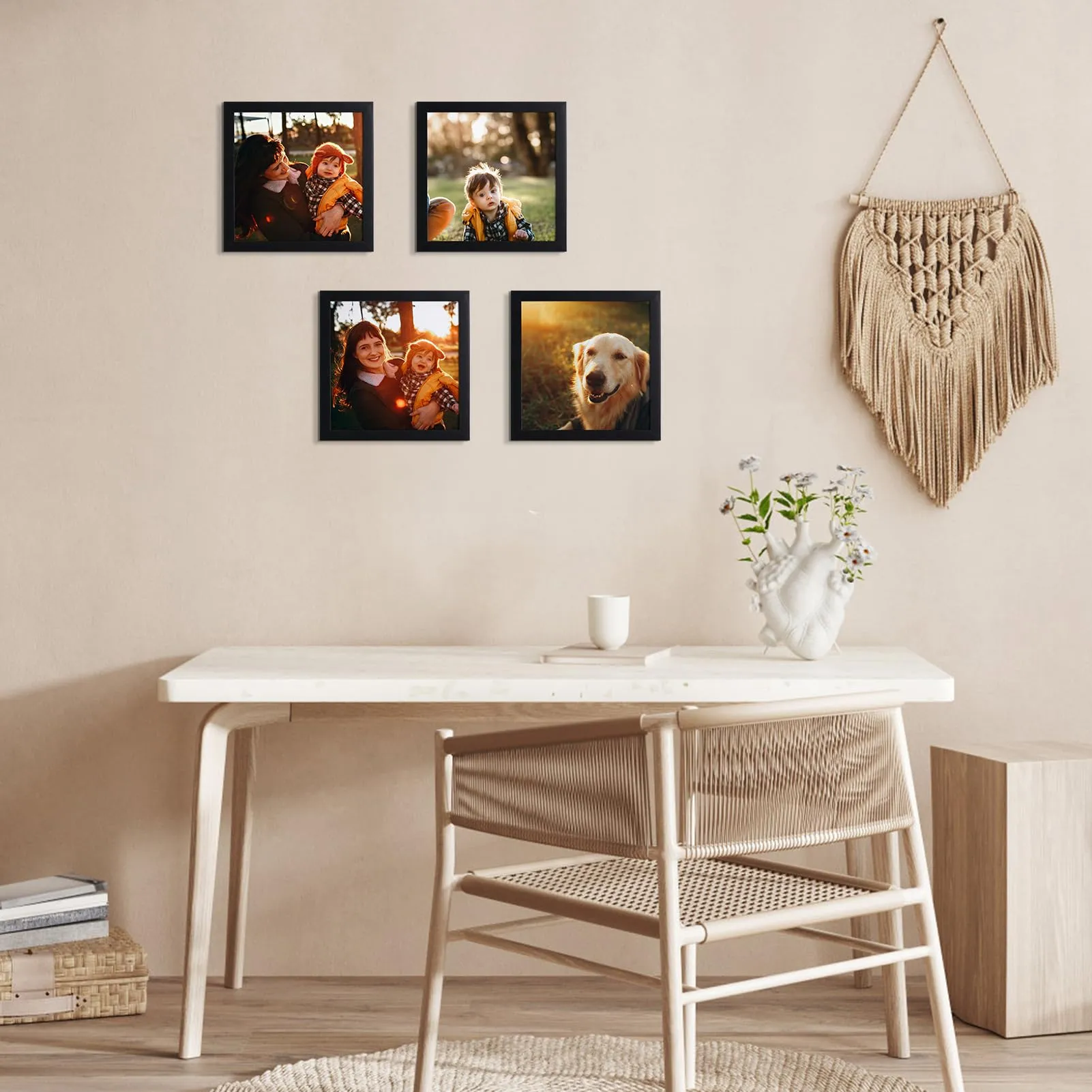 Ditwis Cornice Quadrata 15x15 cm Nera - immagine 3