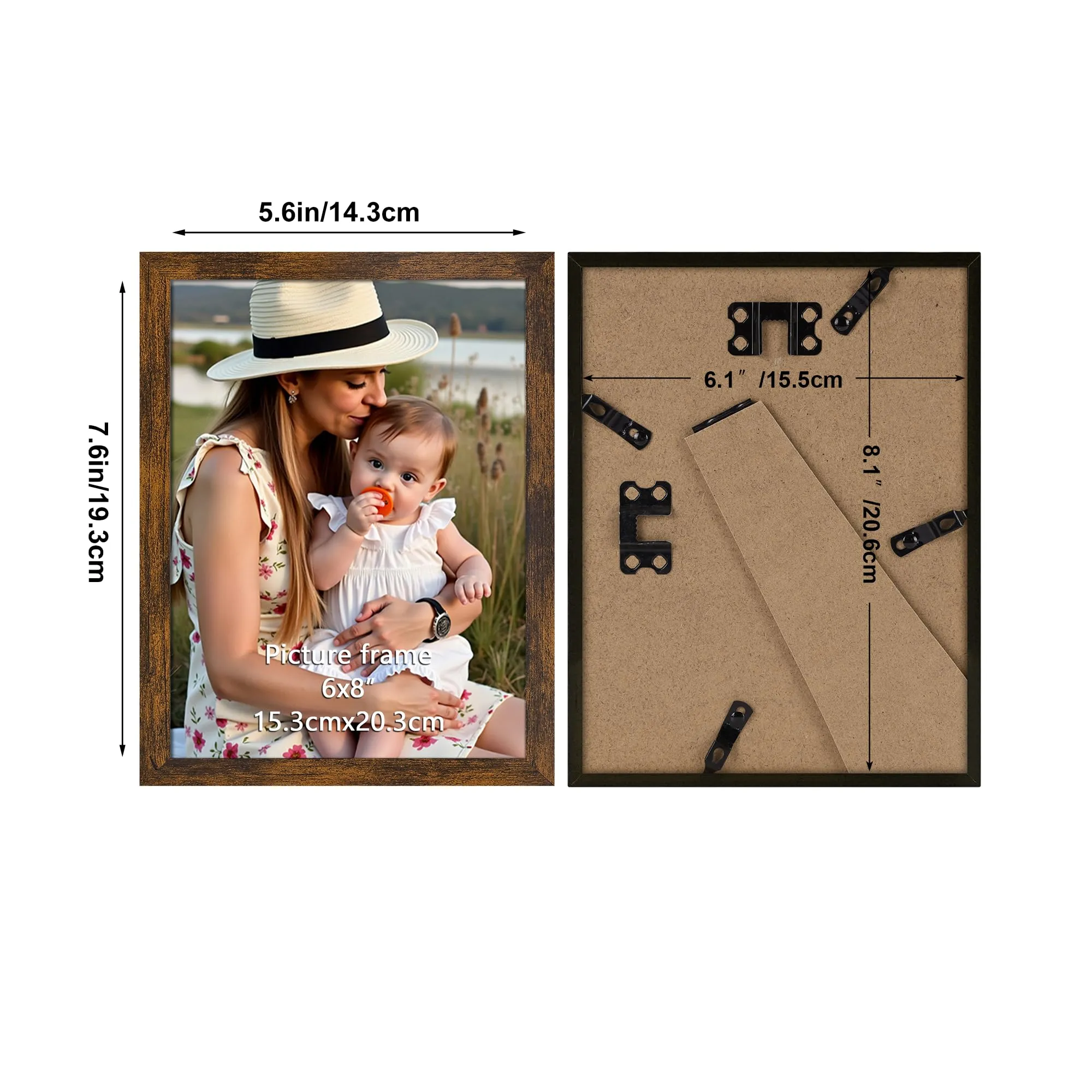 Ditwis Cornice 15x20 cm Marrone - immagine 2